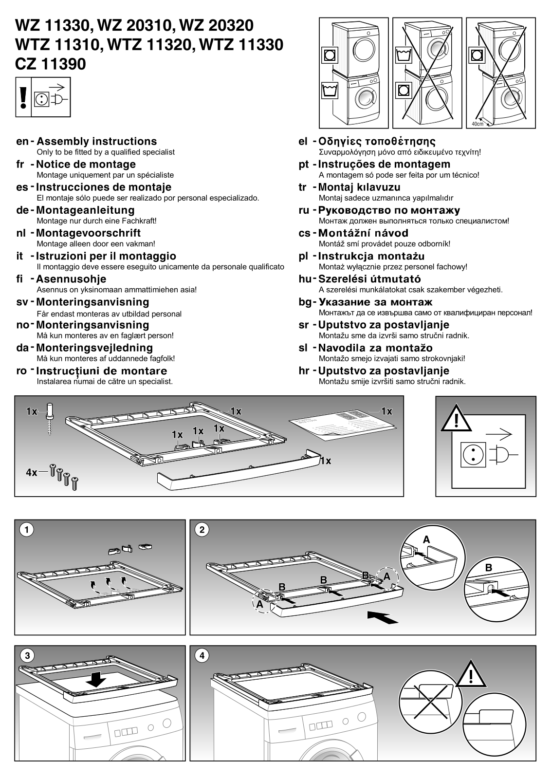 Siemens WZ 20310 User Manual