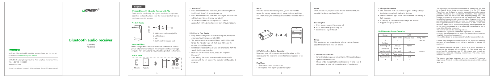 Ugreen Group 30348 User Manual