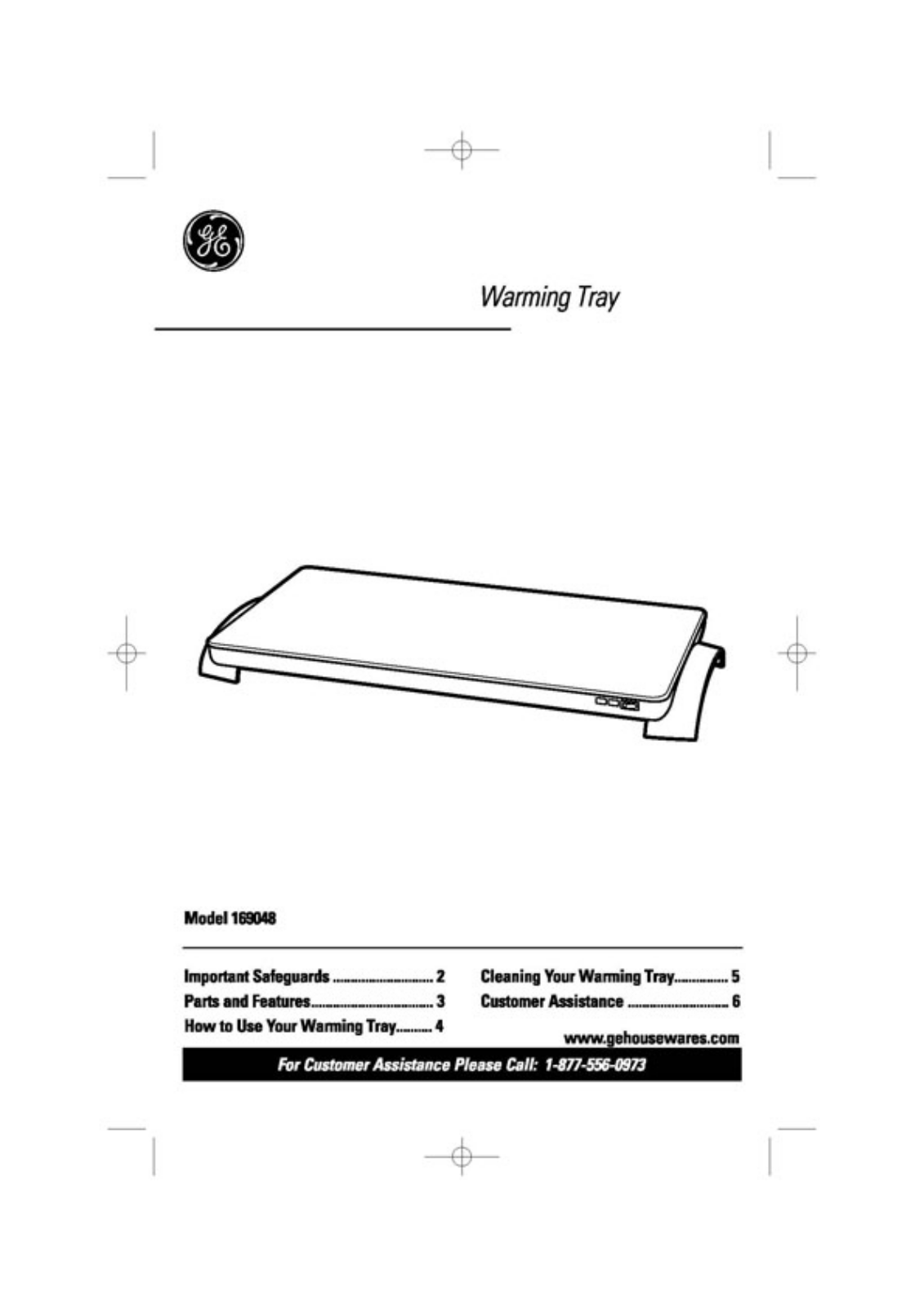 GE 169042 User Manual