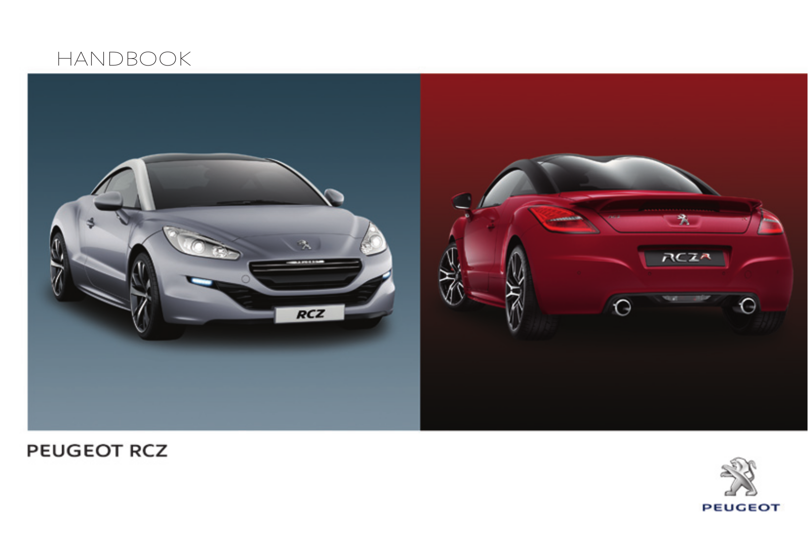 Peugeot RCZ                           2015 Owner's Manual