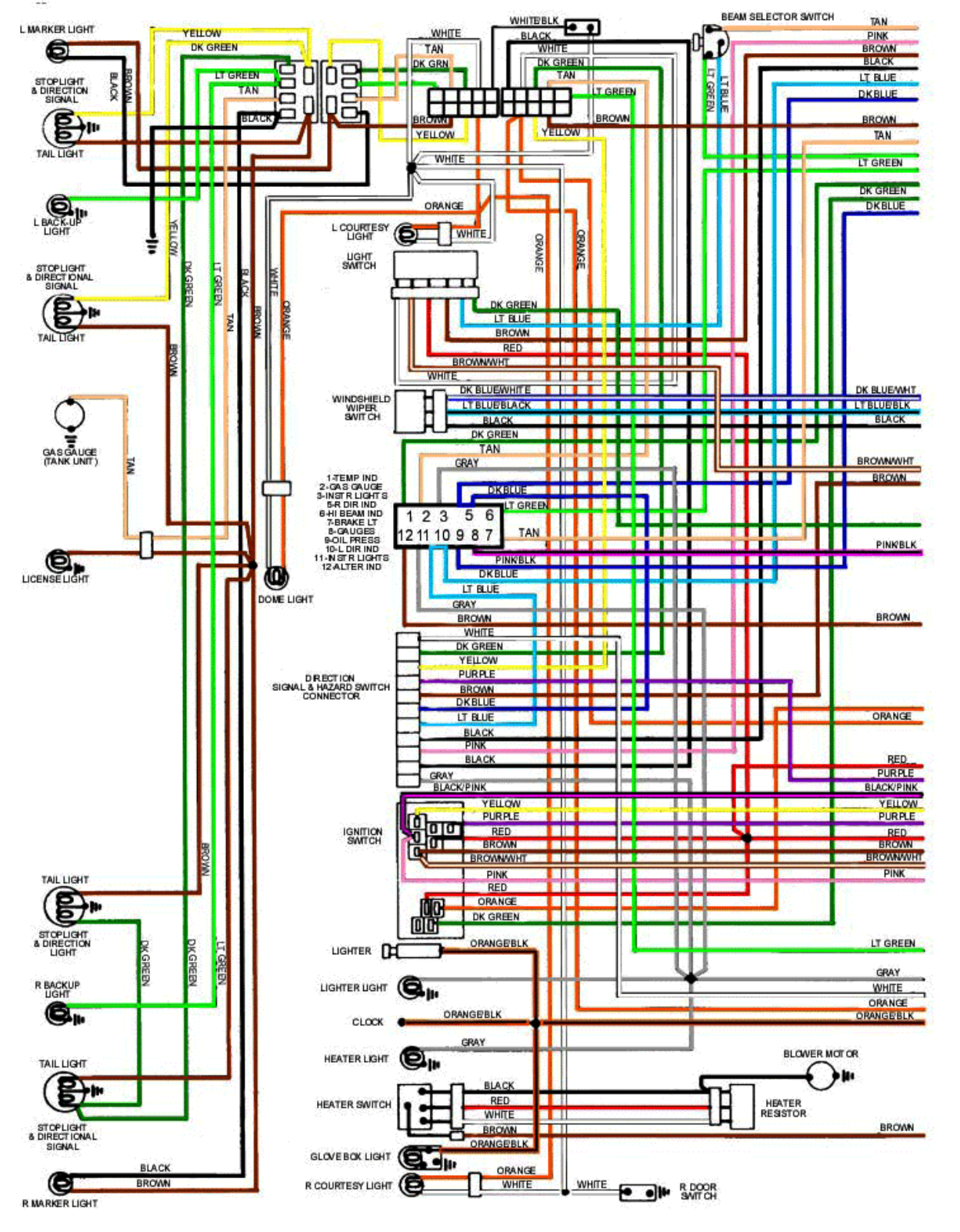 Pontiac 1969 schematic