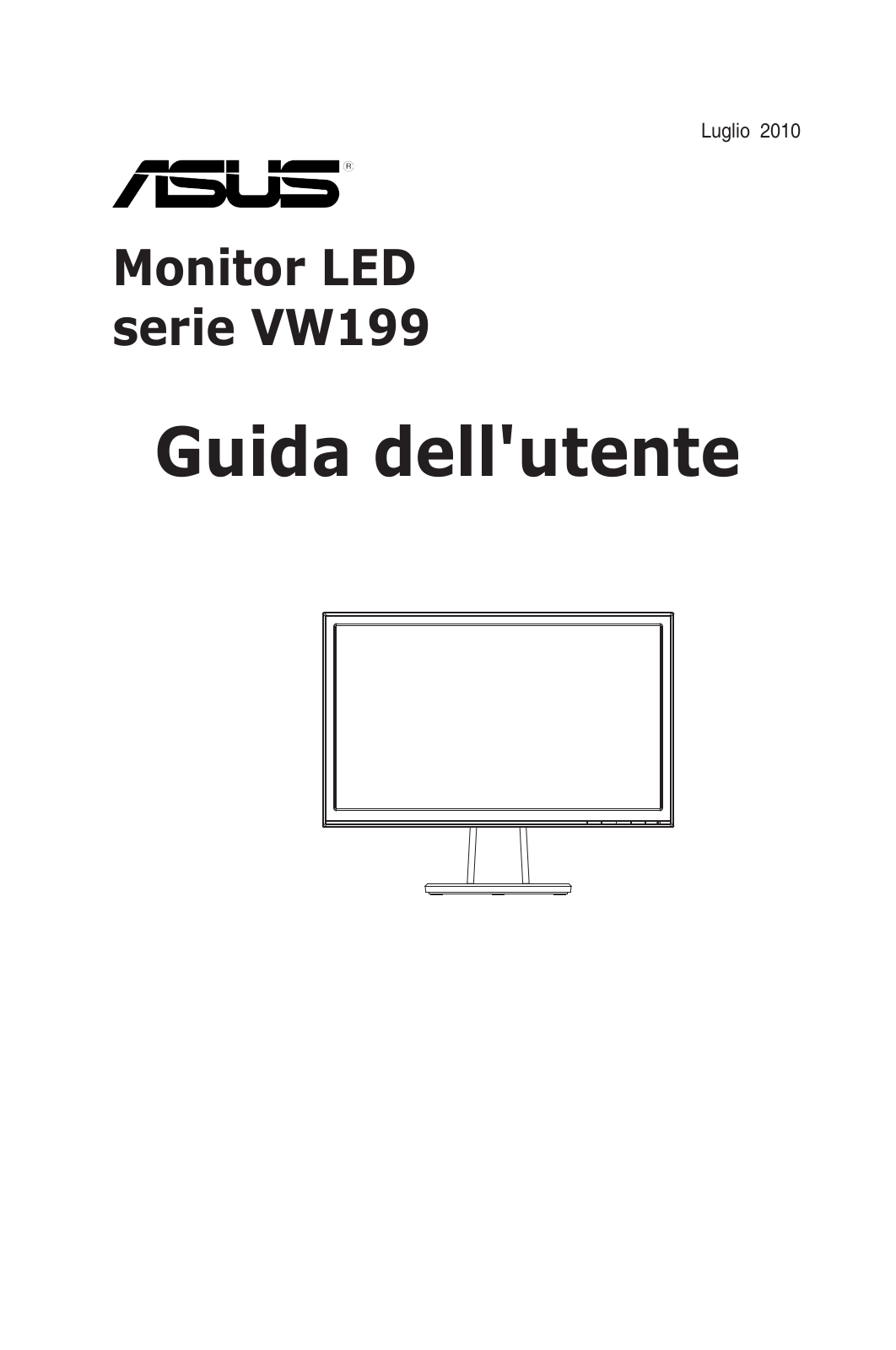 Asus VW199DR, VW199S, VW199TR, VW199T, VW199N User Manual