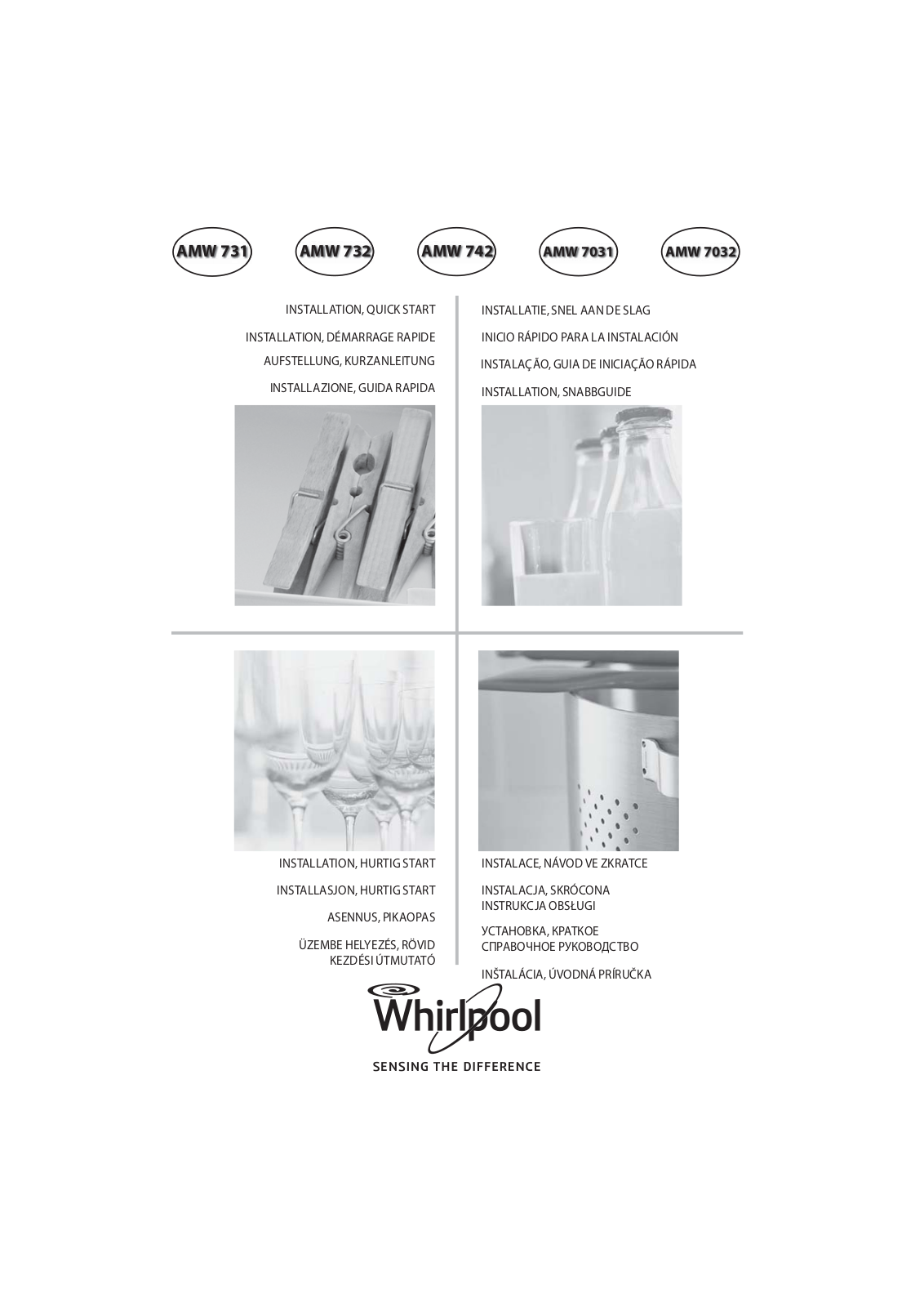 WHIRLPOOL AMW 7032 IX User Manual