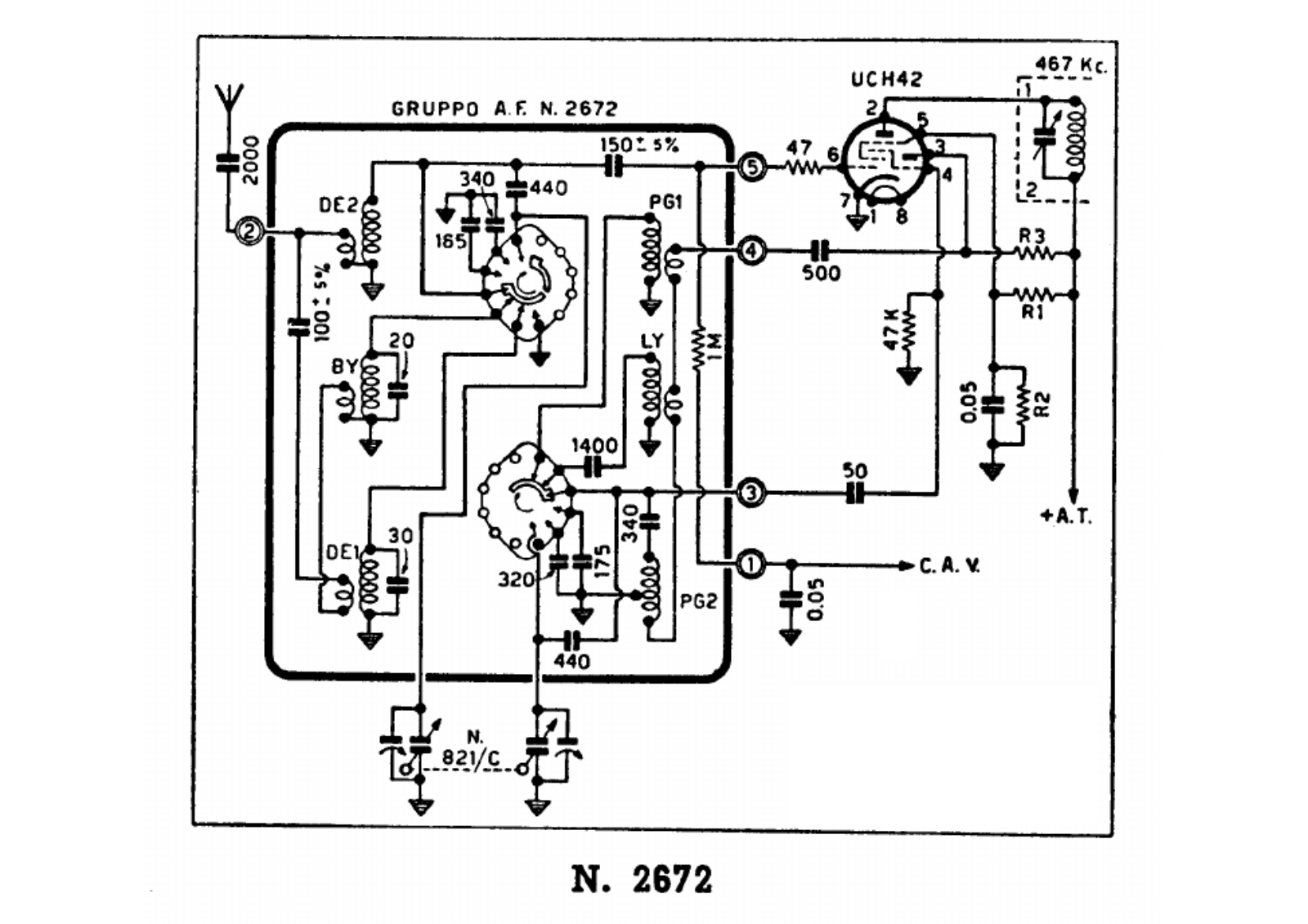 Geloso 2672 schematic - ManualMachine.com