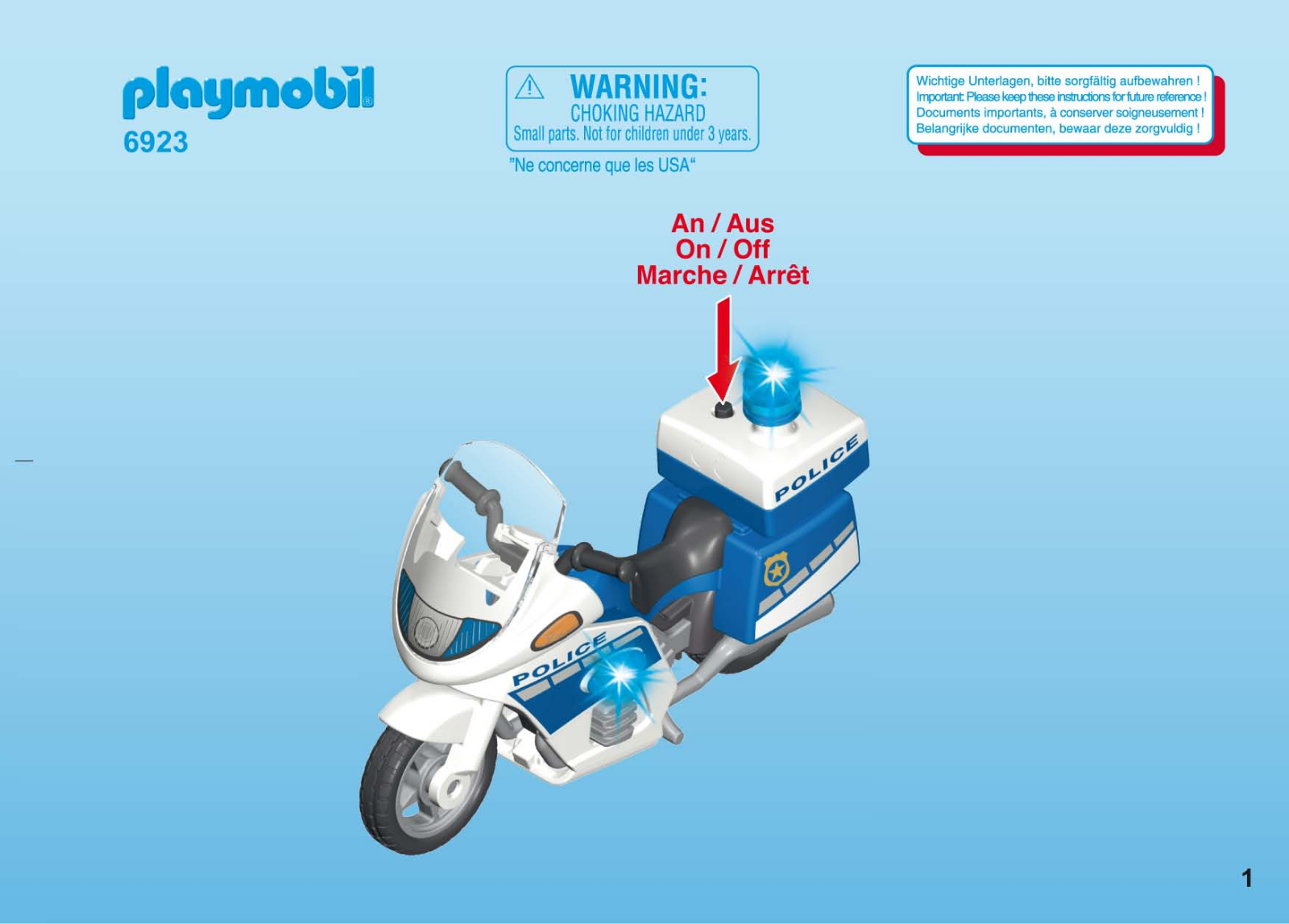 Playmobil 6923 Instructions