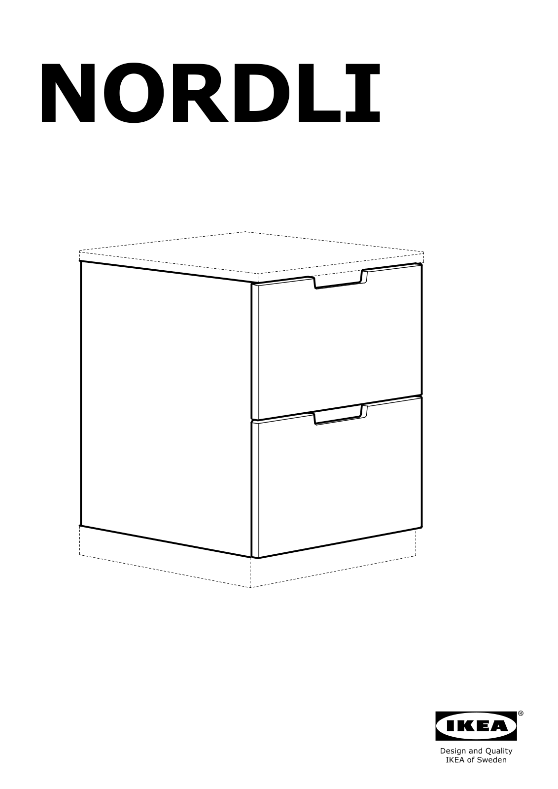 IKEA NORDLI User Manual