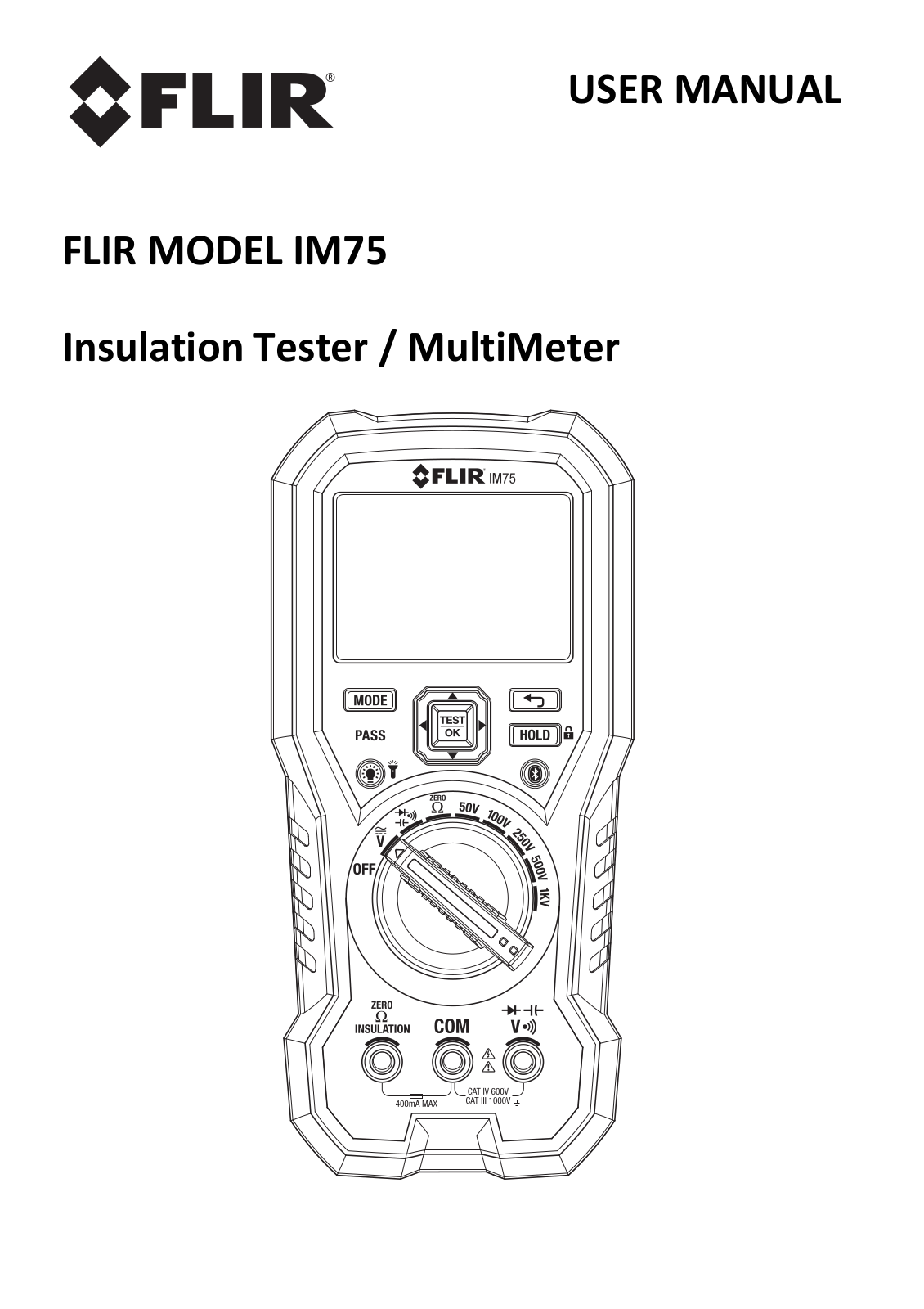 FLIR IM75 Operating Manual