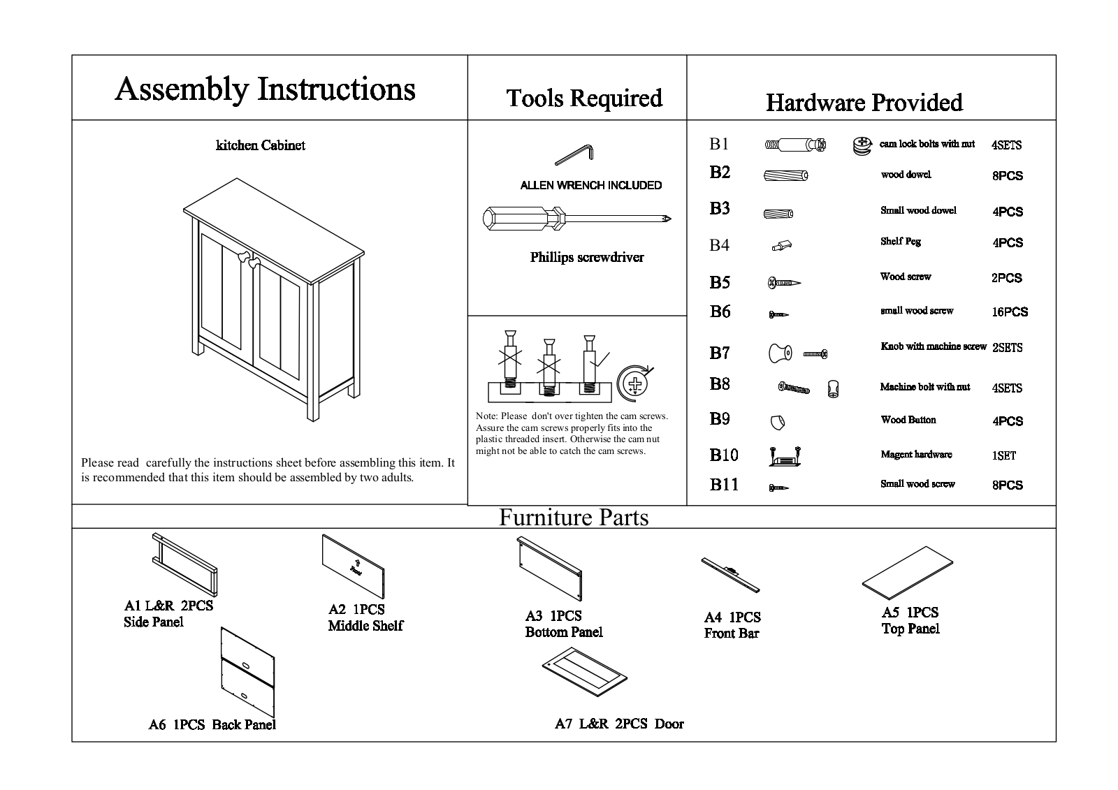 Alcott Hill W005061792 Assembly - ManualMachine.com