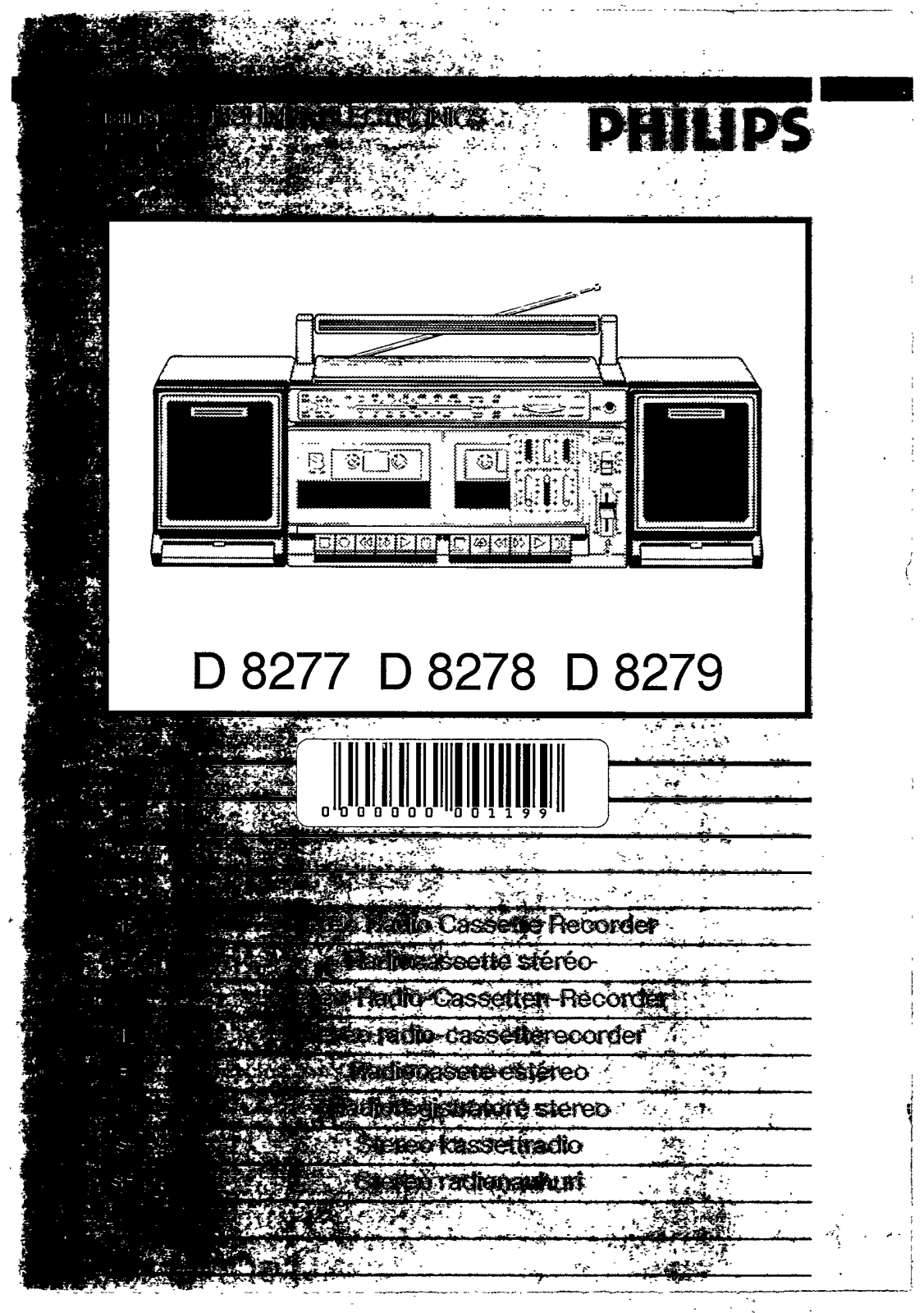 Philips D8278 User Manual