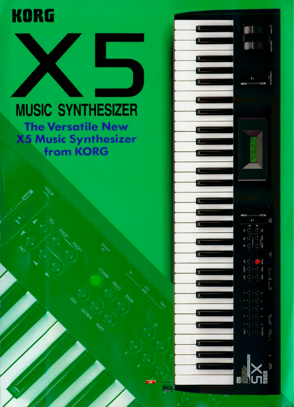 Korg X5 User Manual