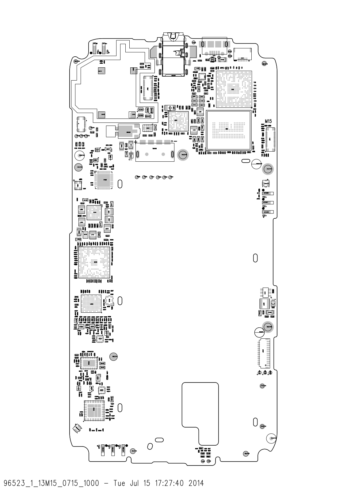 Huawei Ascend G620 Layout