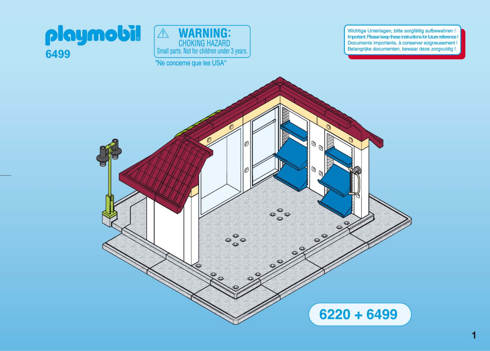 playmobil 6499 Instructions