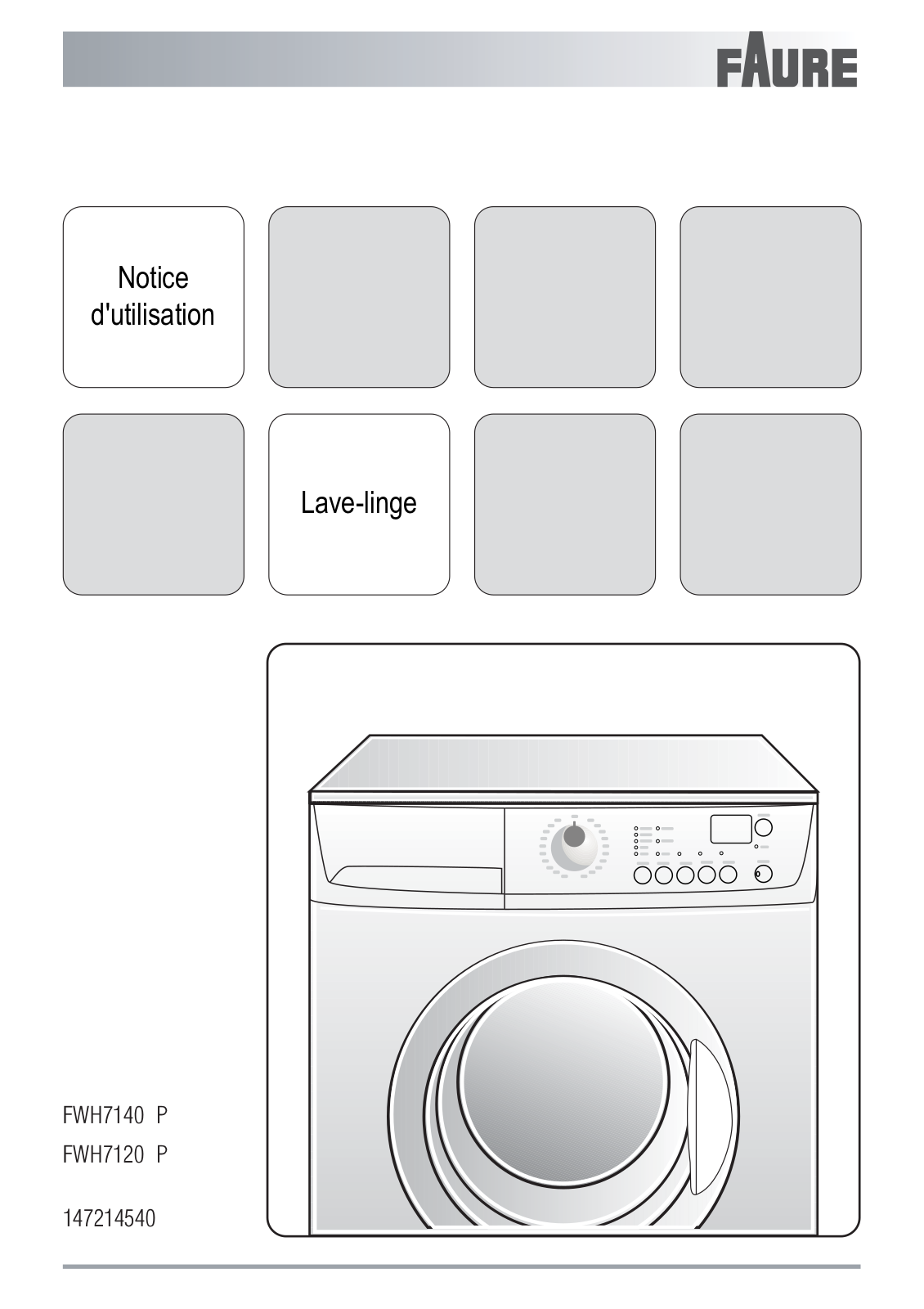 Faure FWH7140P User Manual