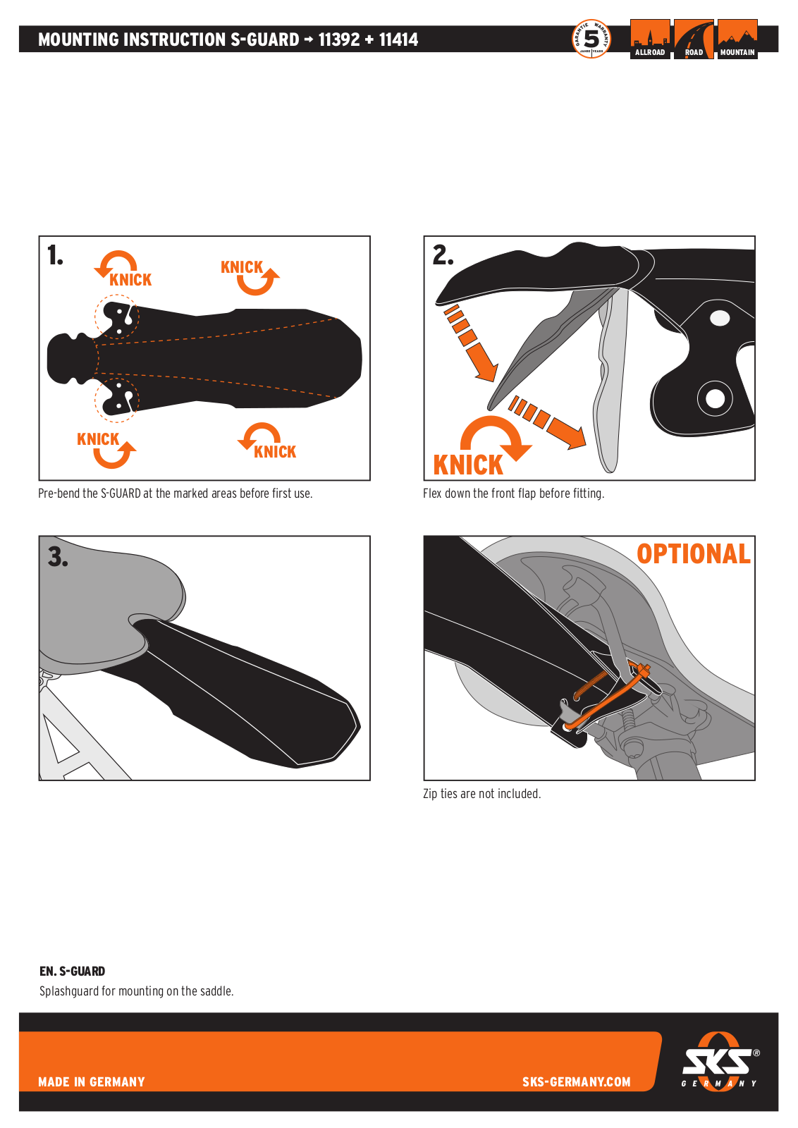 SKS 11414 User Manual