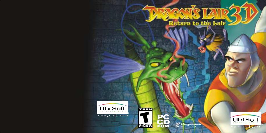 Games PC DRAGON S LAIR 3D-RETURN TO THE LAIR User Manual