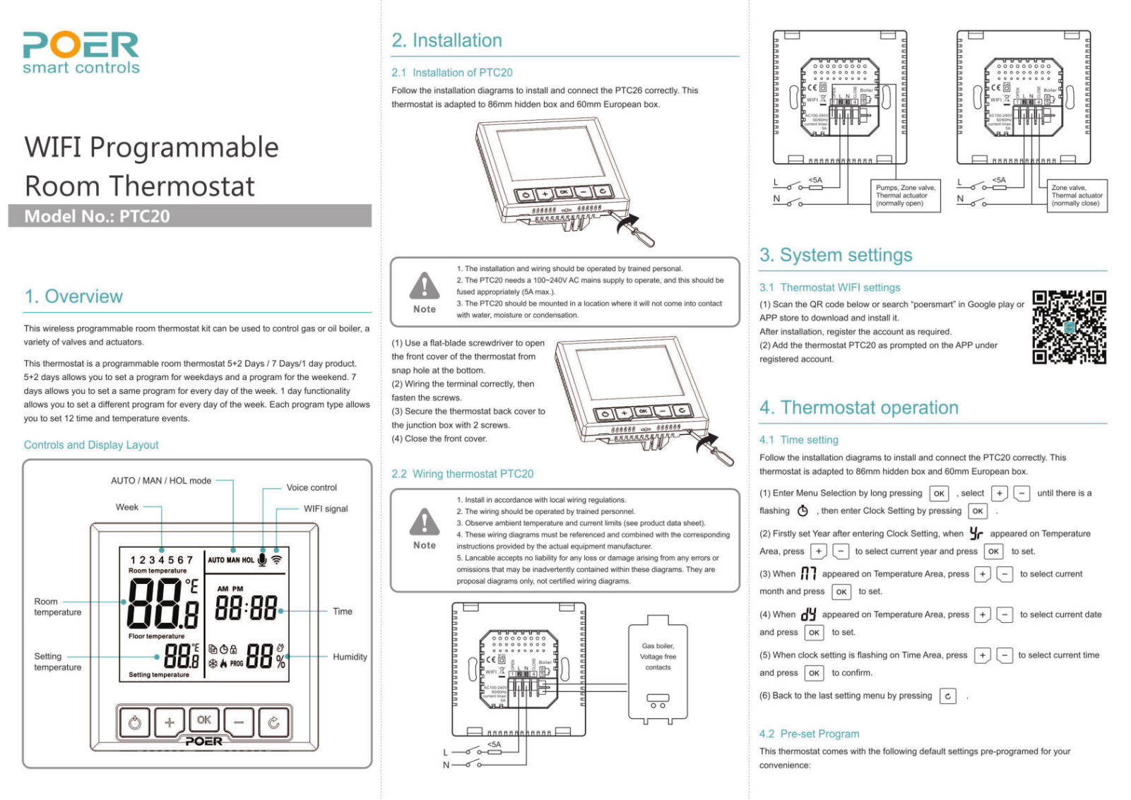 Poer PTC26 User guide - ManualMachine.com