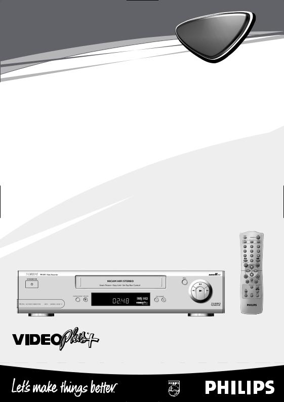 Philips VR830, VR732, VR630, VR730 User Manual