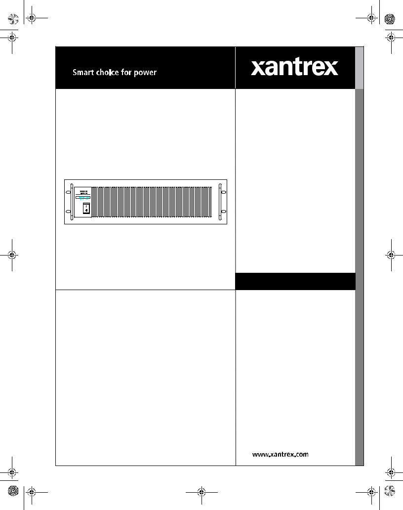 Xantrex Technology XDC 60-100SL, XDC 30-200SL, XDC 40-150SL, XDC 100-60SL, XDC 10-600SL User Manual