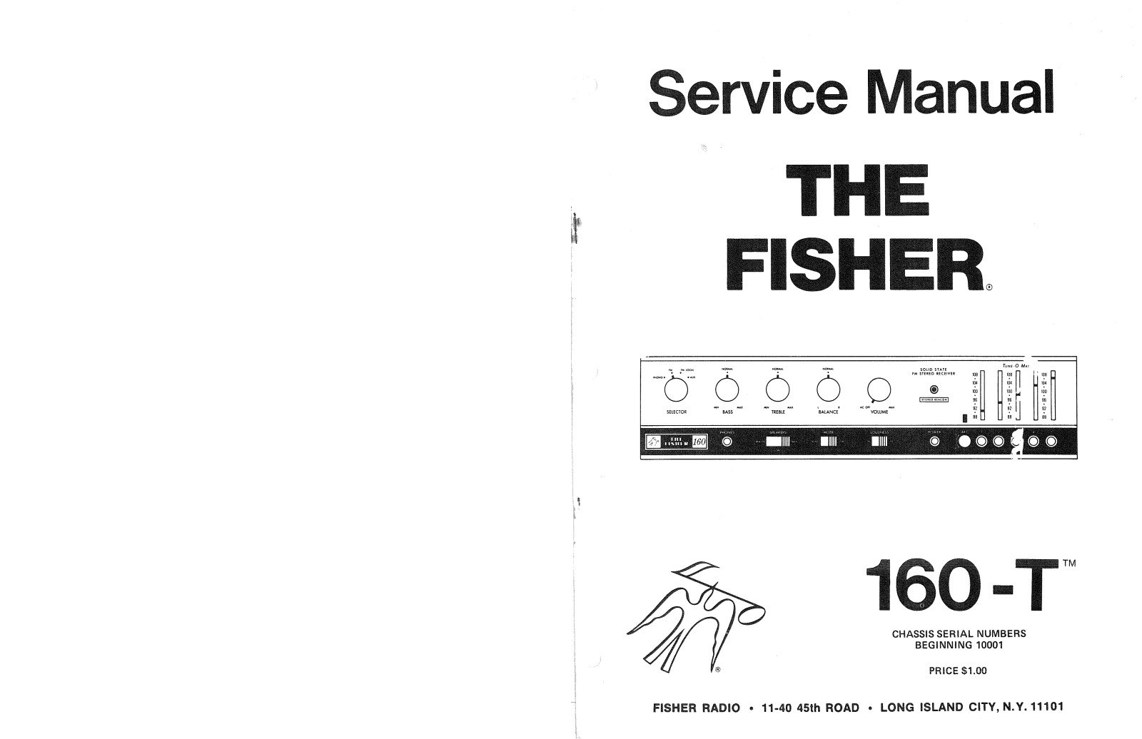 Fisher 160-T Service Manual