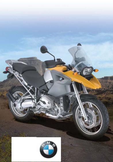 BMW R 1200 GS 2004 Owner's Manual