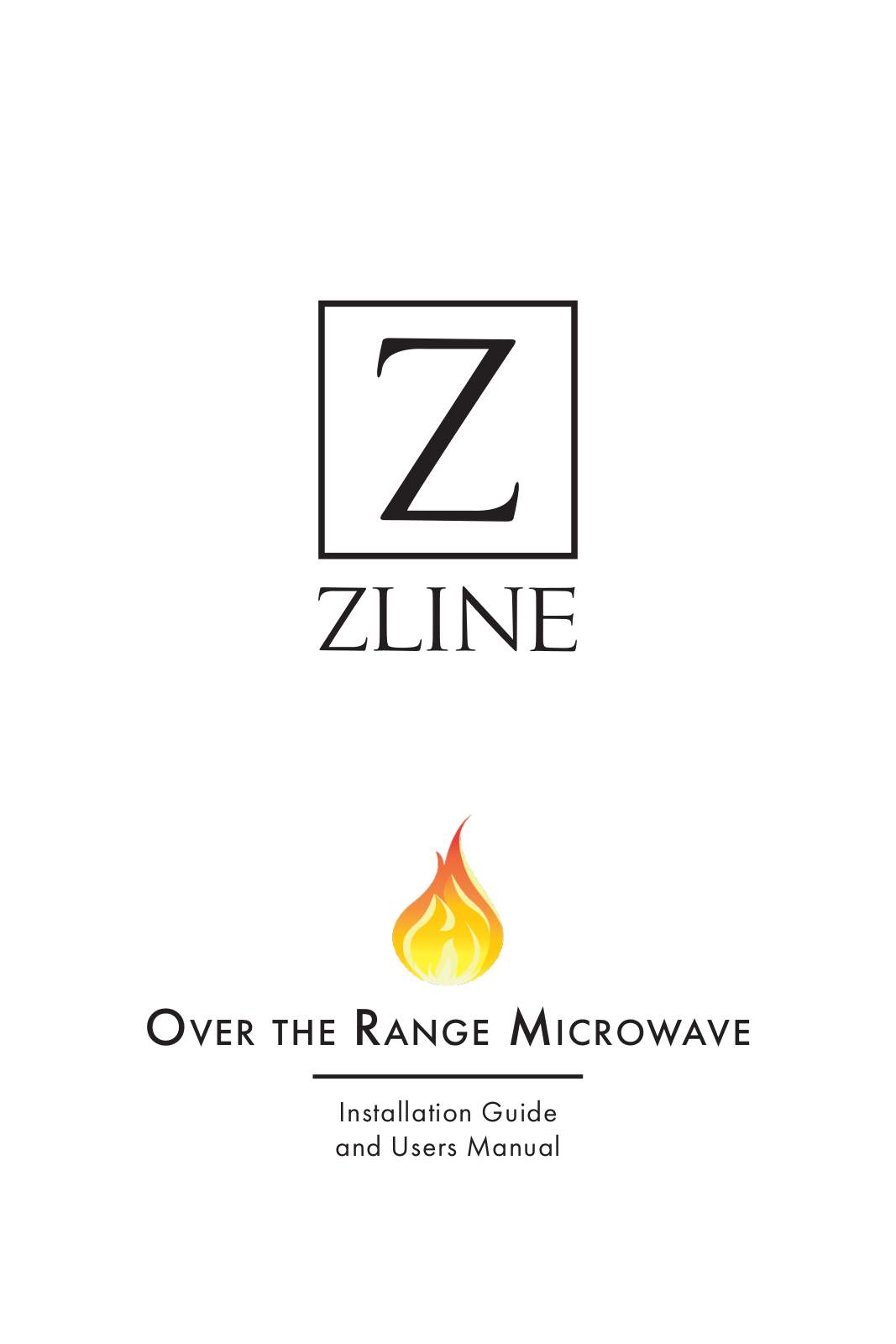 ZLINE MWOOTR30 User Manual