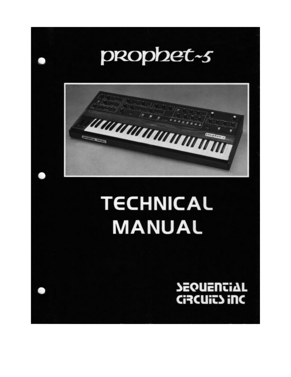 Sequential Cirquits Prophet-5 Service Manual