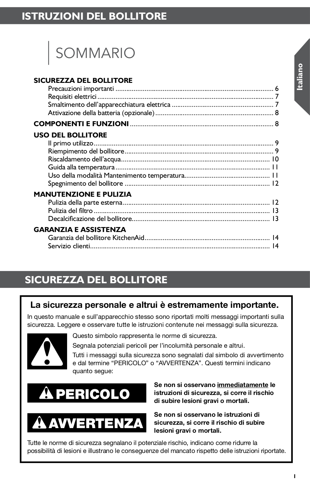 KITCHENAID 5KEK1722EAC User Manual