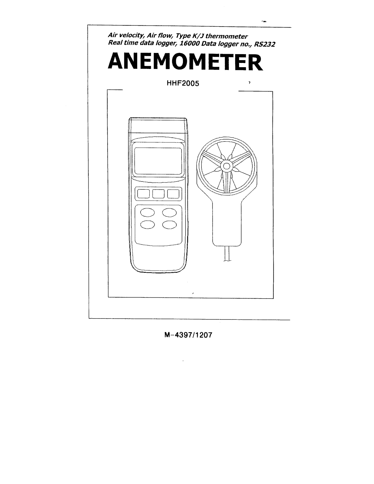 Omega HHF2005 User guide - ManualMachine.com