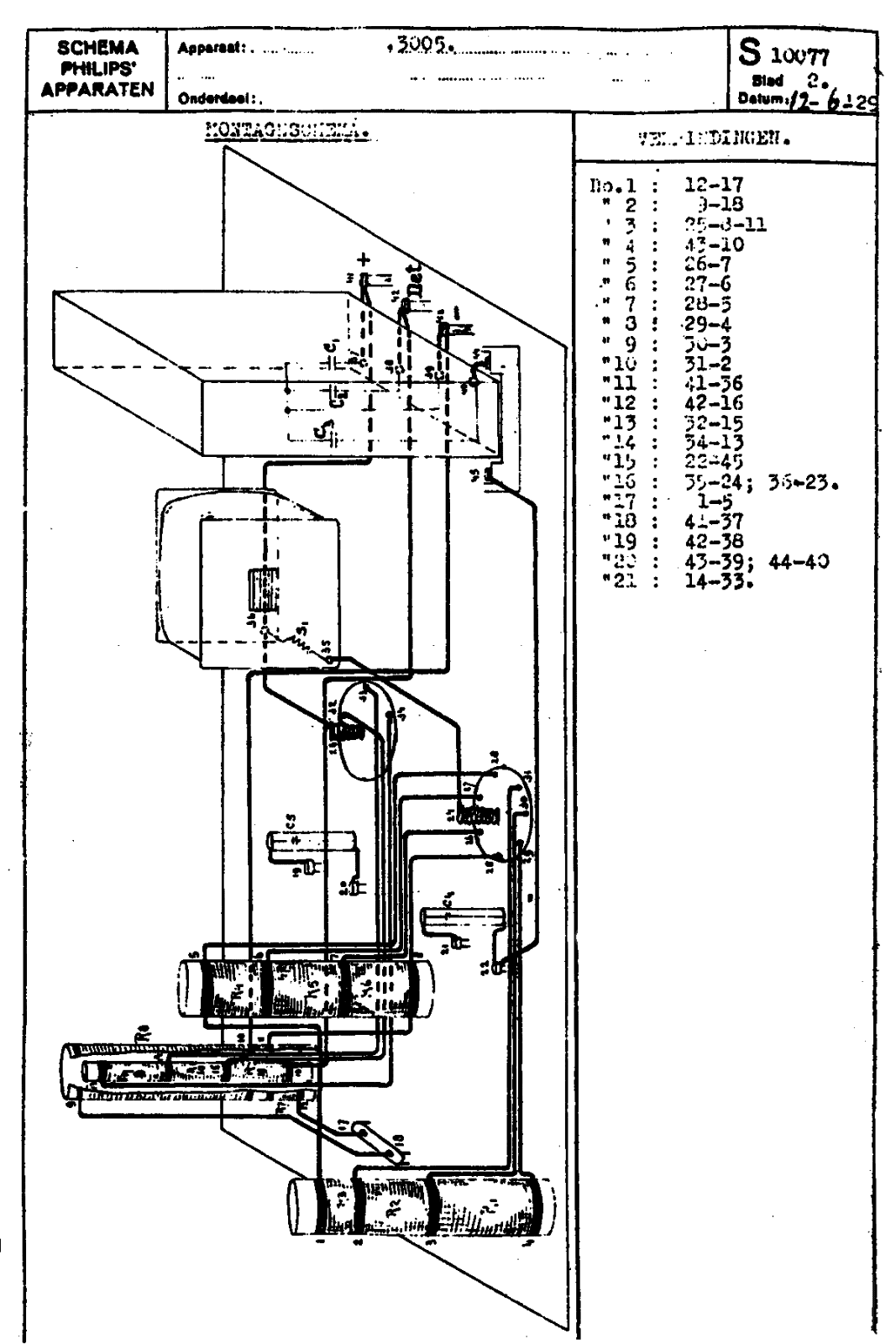 Philips 3005 Schematic