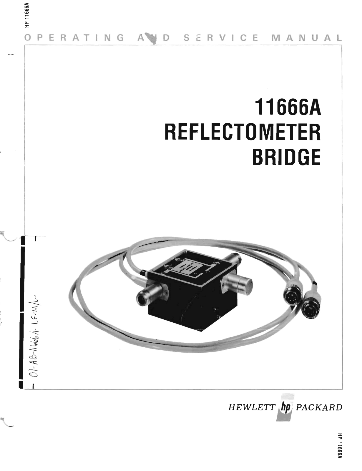 HP 11666a schematic