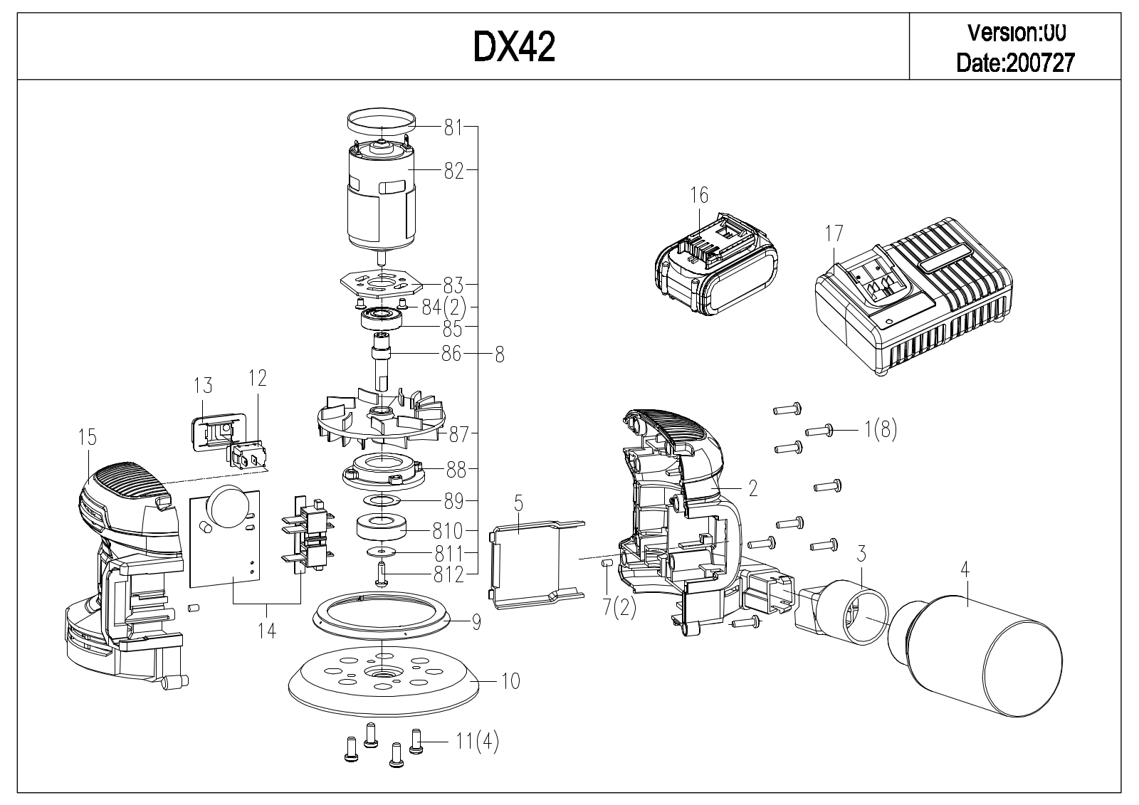 CAT DX42B Installation/Assembly Instructions - ManualMachine.com