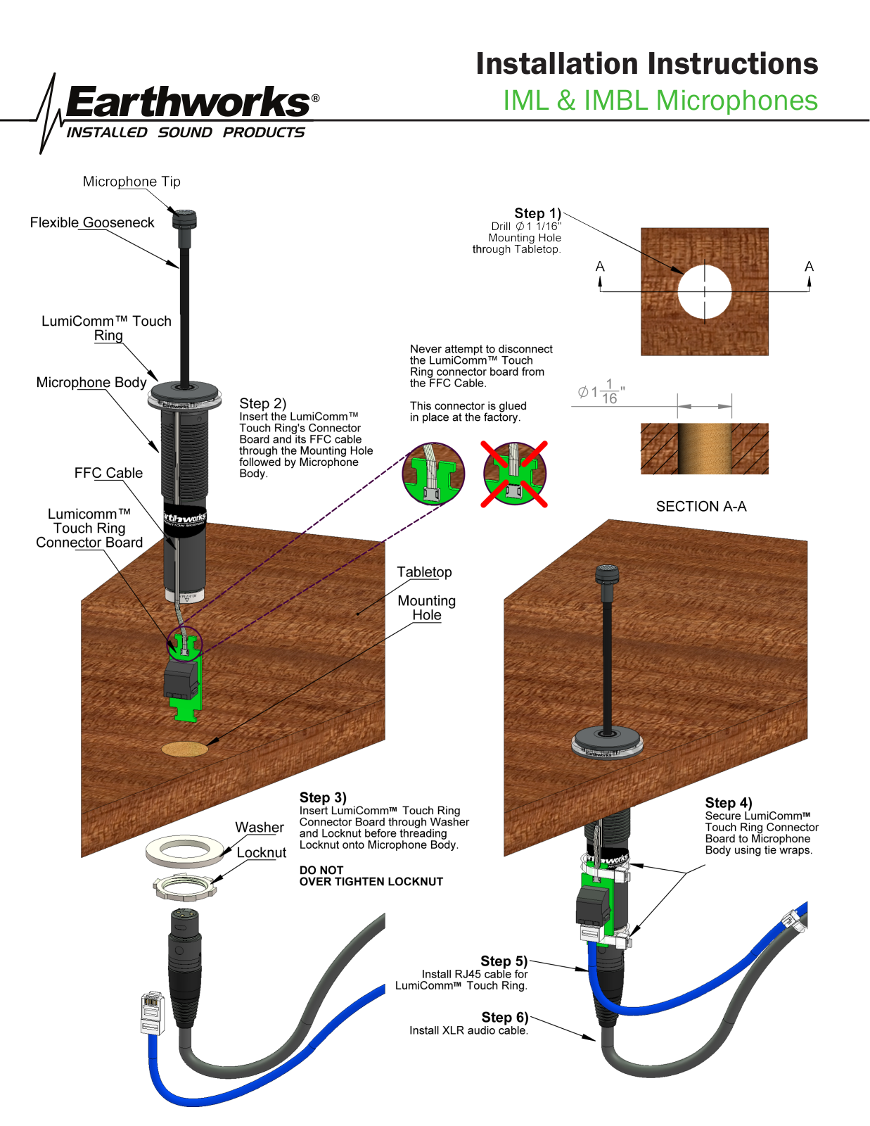 Earthworks IMB30-B Installation Guide