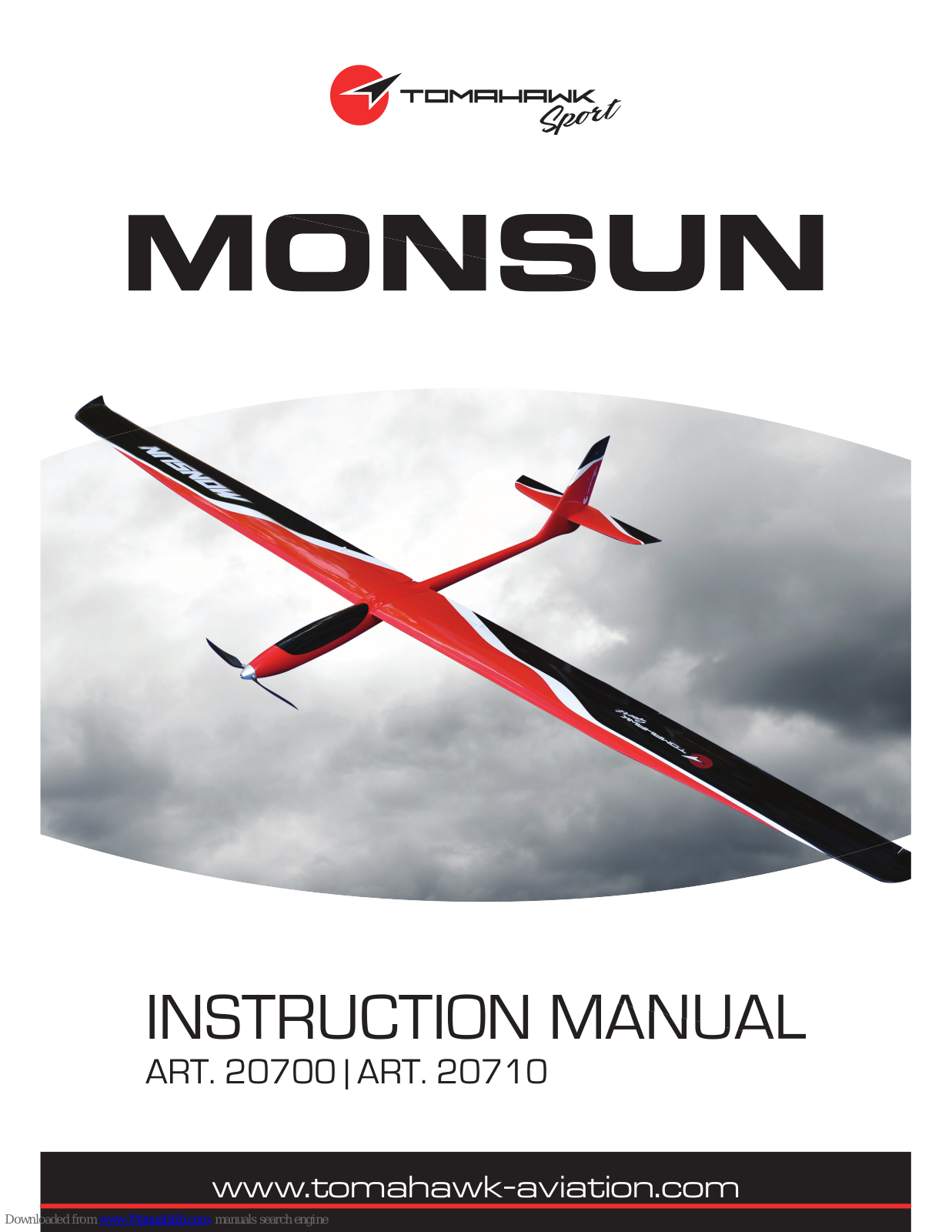 Tomahawk Monsun 20700, Monsun 20710 Instruction Manual