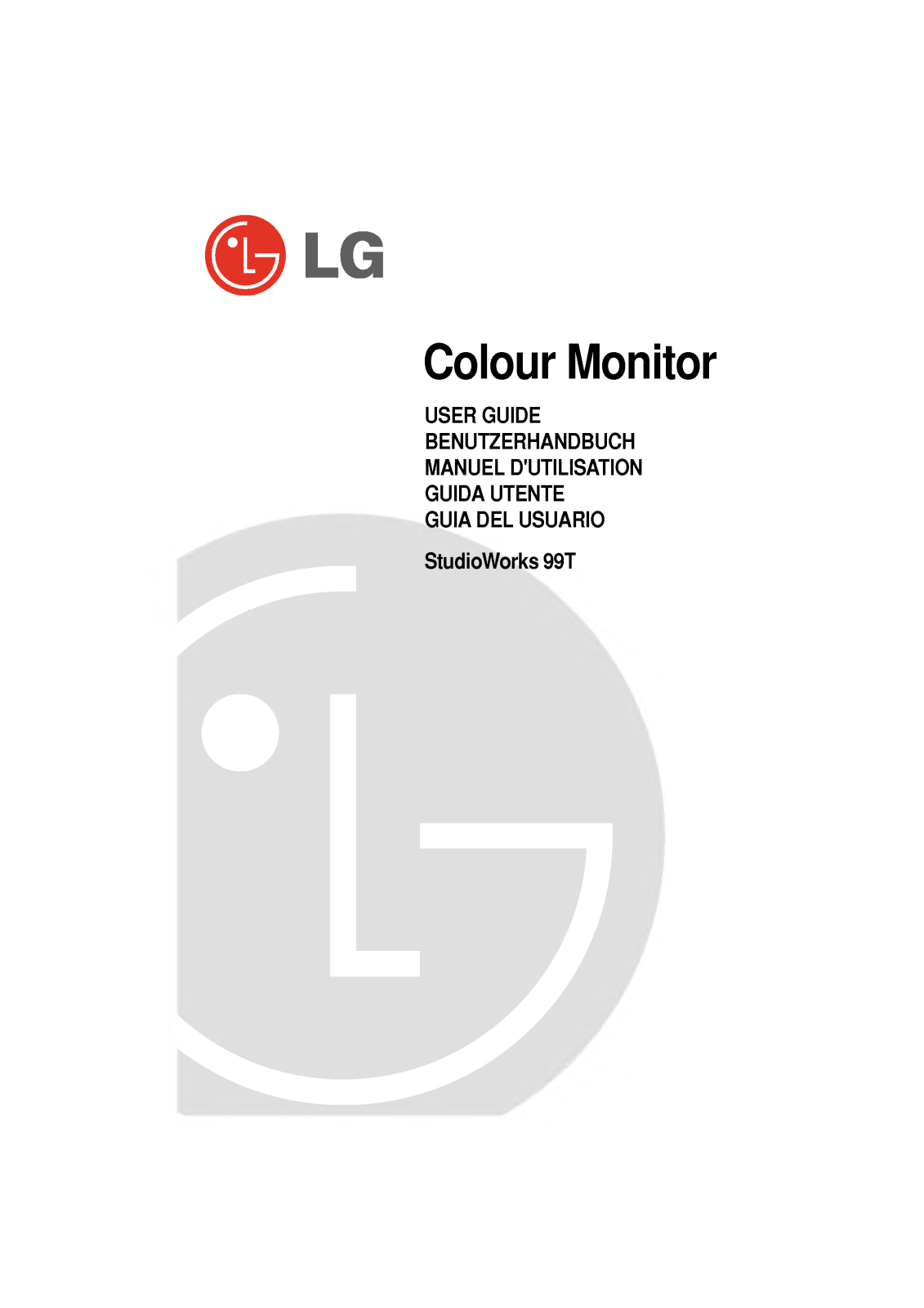 Lg 99T User Manual