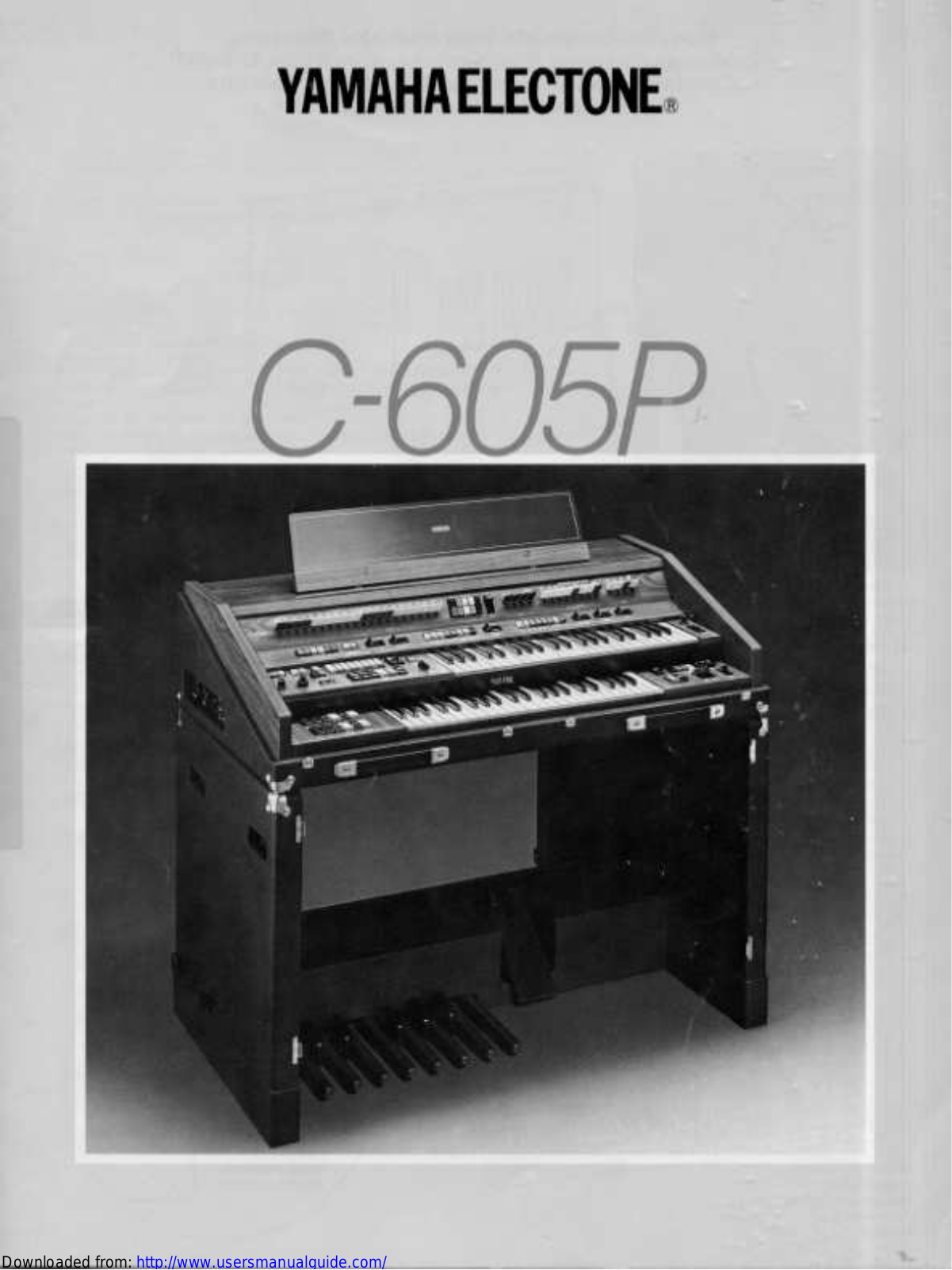 Yamaha Audio C-605P User Manual