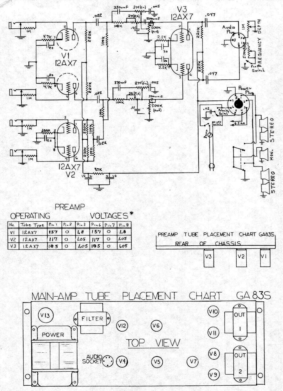 Gibson ga83s schematic