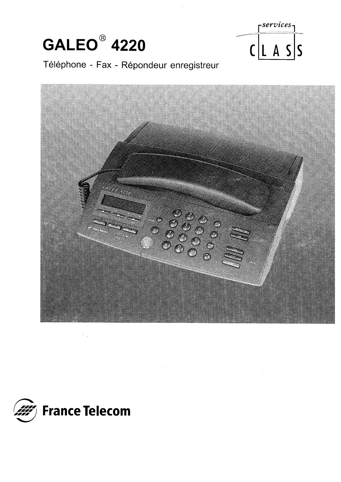 France telecom GALEO 4220 User Manual