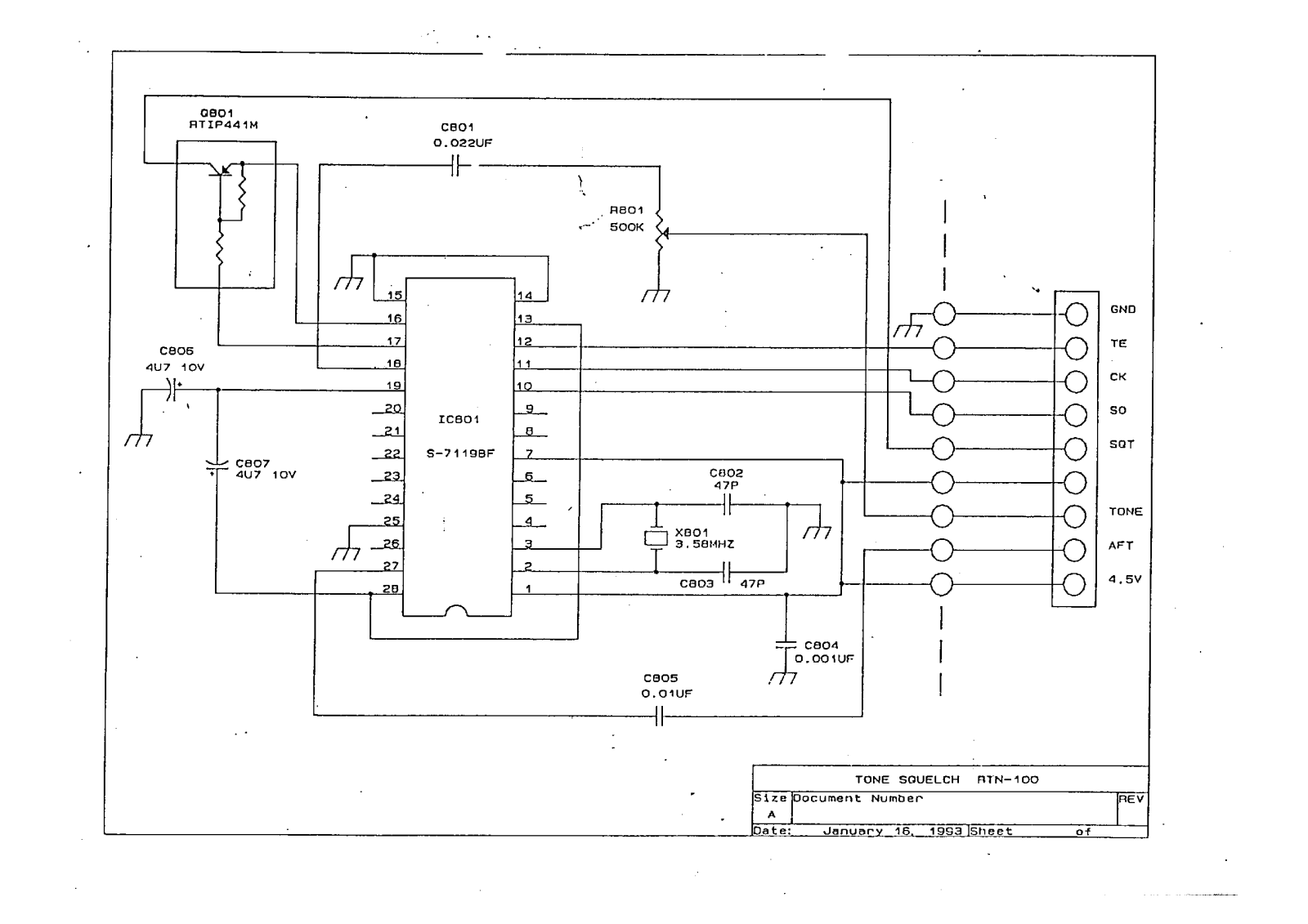 Albrecht AE-102_Rexon_RL-102_RV-100_RTN-100 Schematics