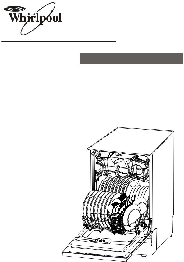 Whirlpool ADG 4551 IX, ADG 4551 WH INSTRUCTION FOR USE