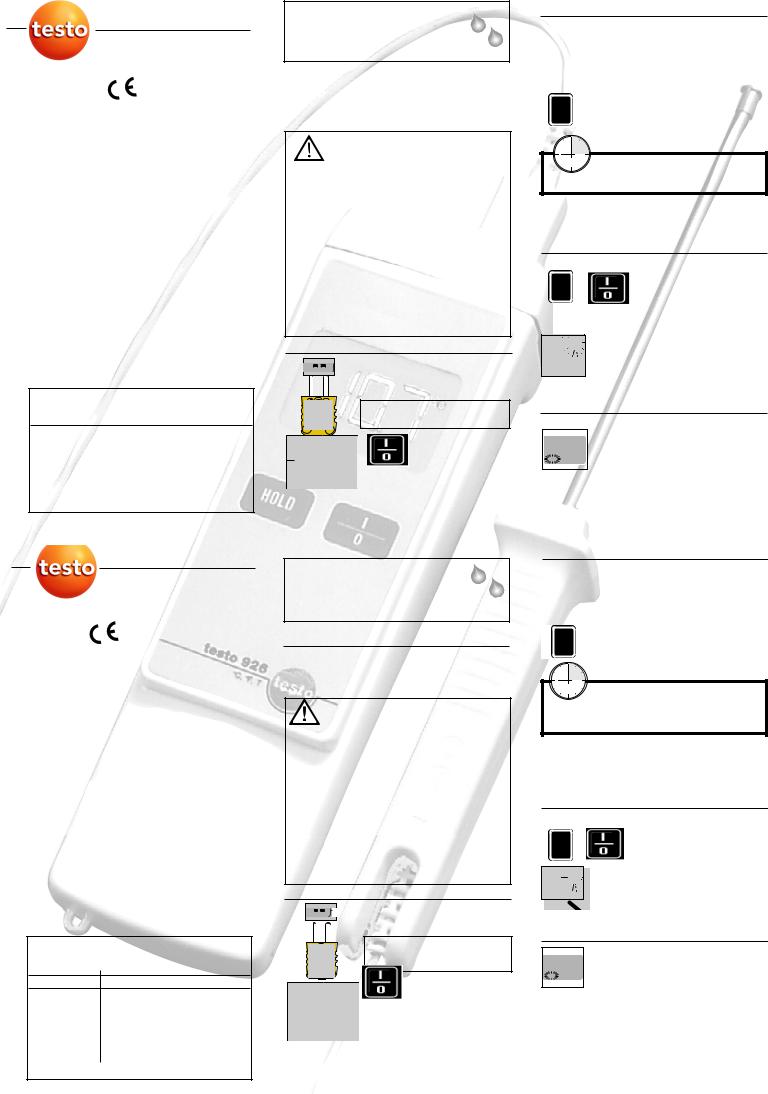 testo 926 User guide