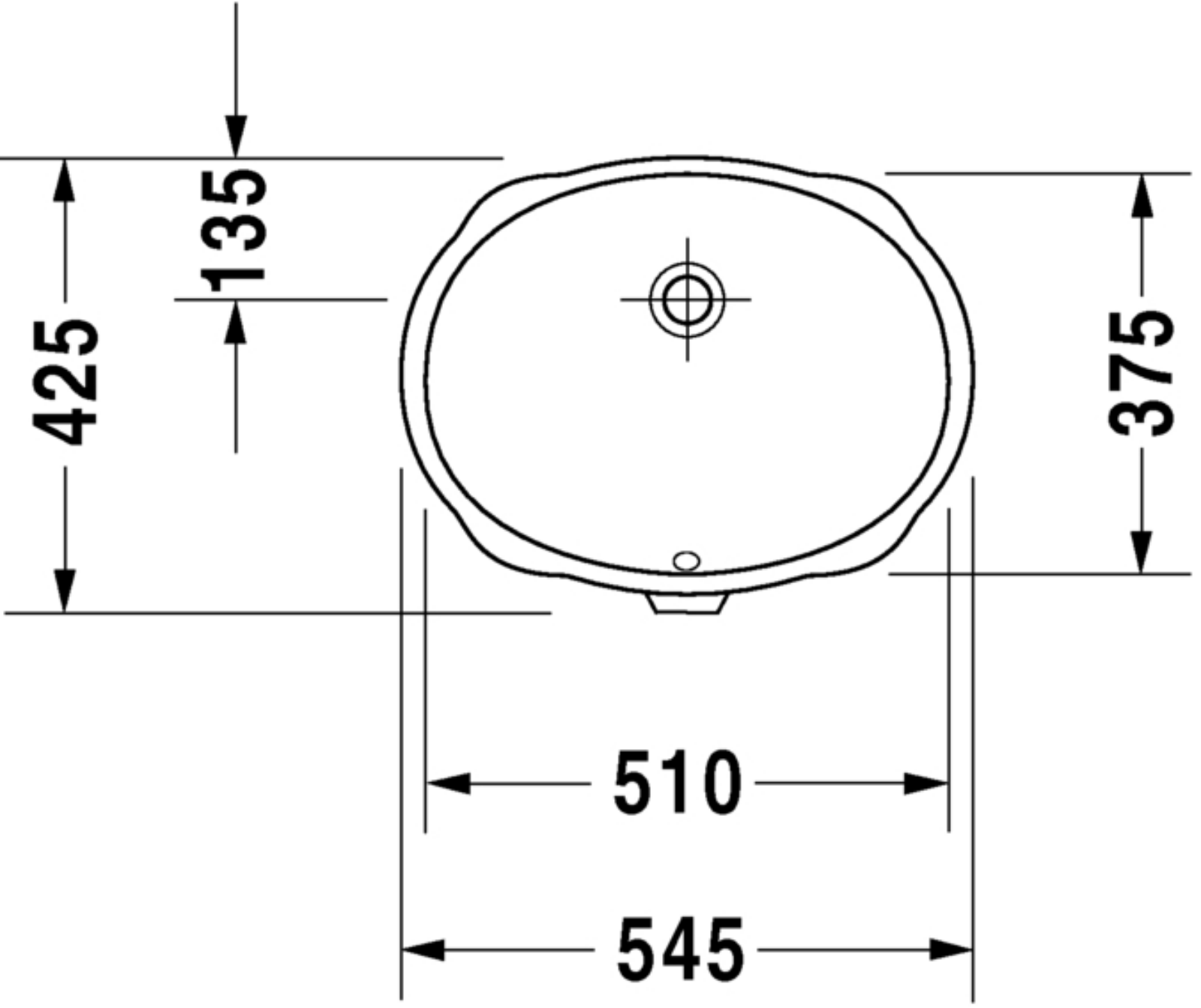 Duravit DRV1048 Dimensions - ManualMachine.com