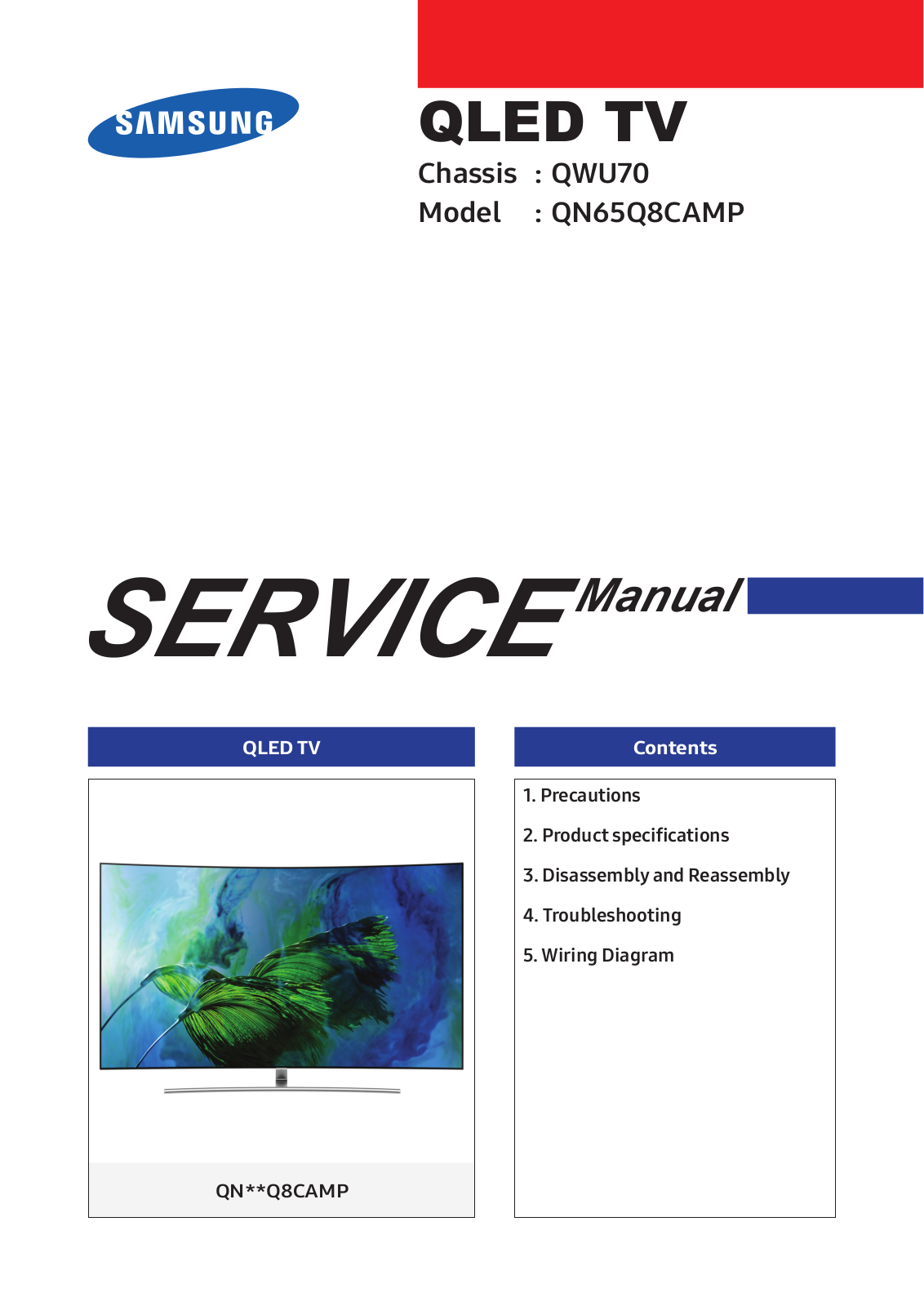 Samsung QN65Q8CAMP Schematic