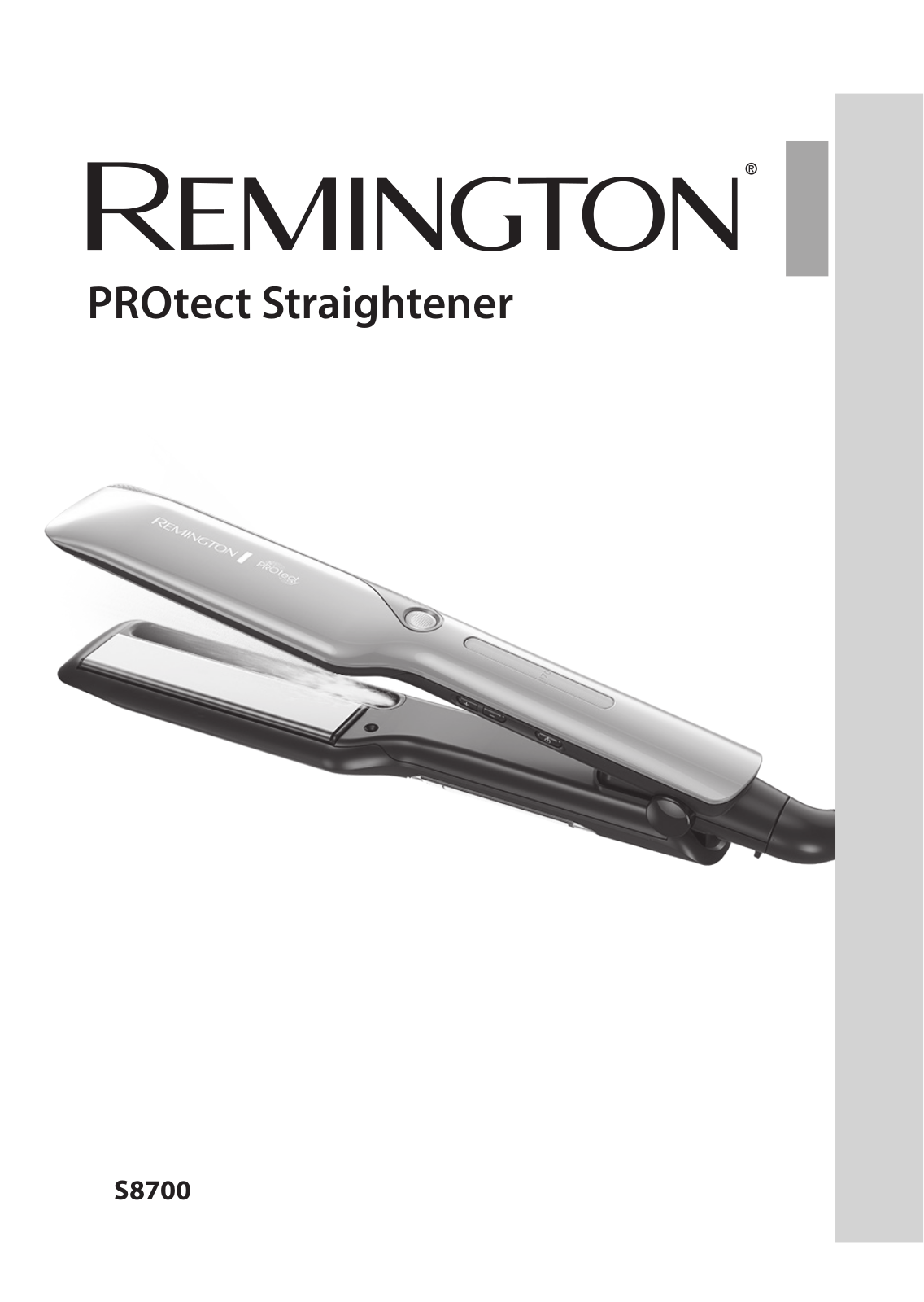 Remington S8700 User Manual