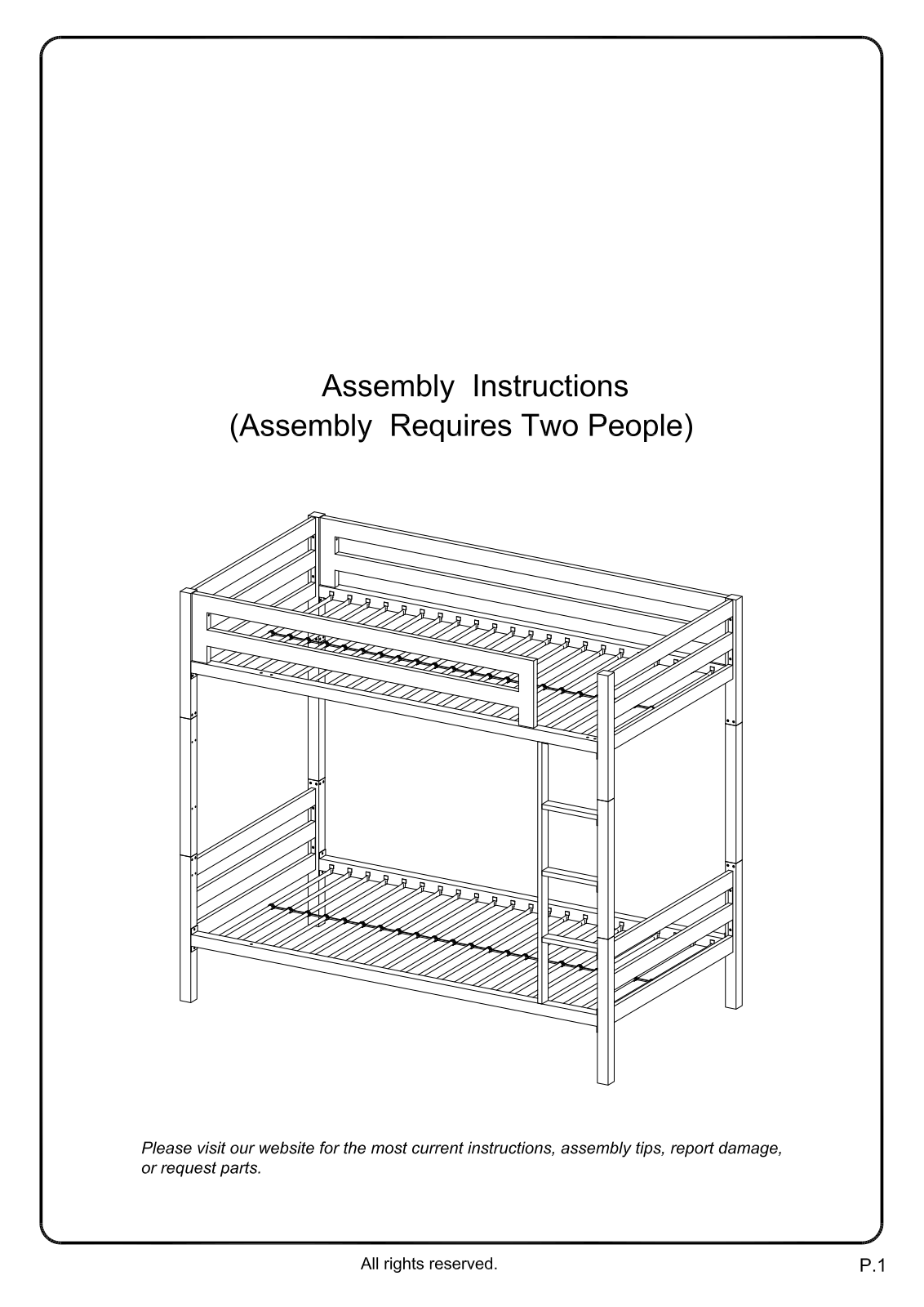 Mack & Milo W000081211 Assembly Instructions - ManualMachine.com