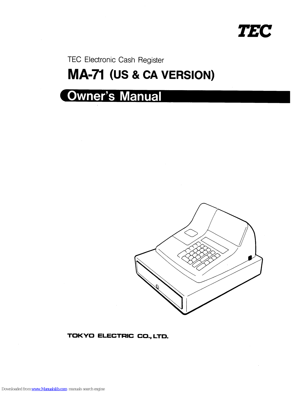 TEC MA-71 Owner's Manual - ManualMachine.com