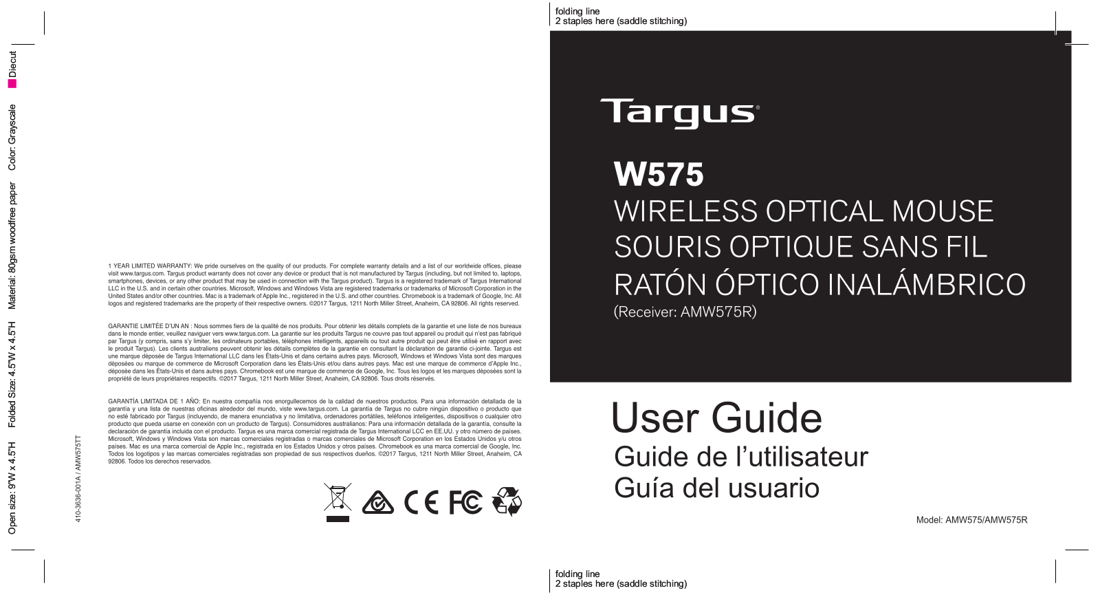 Targus 000079 User Manual