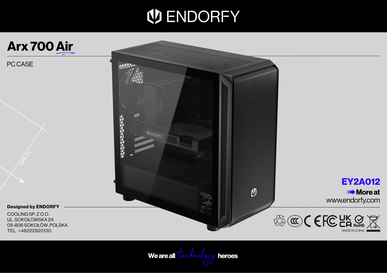 ENDORFY Arx 700 Air, EY2A012 User guide - ManualMachine.com