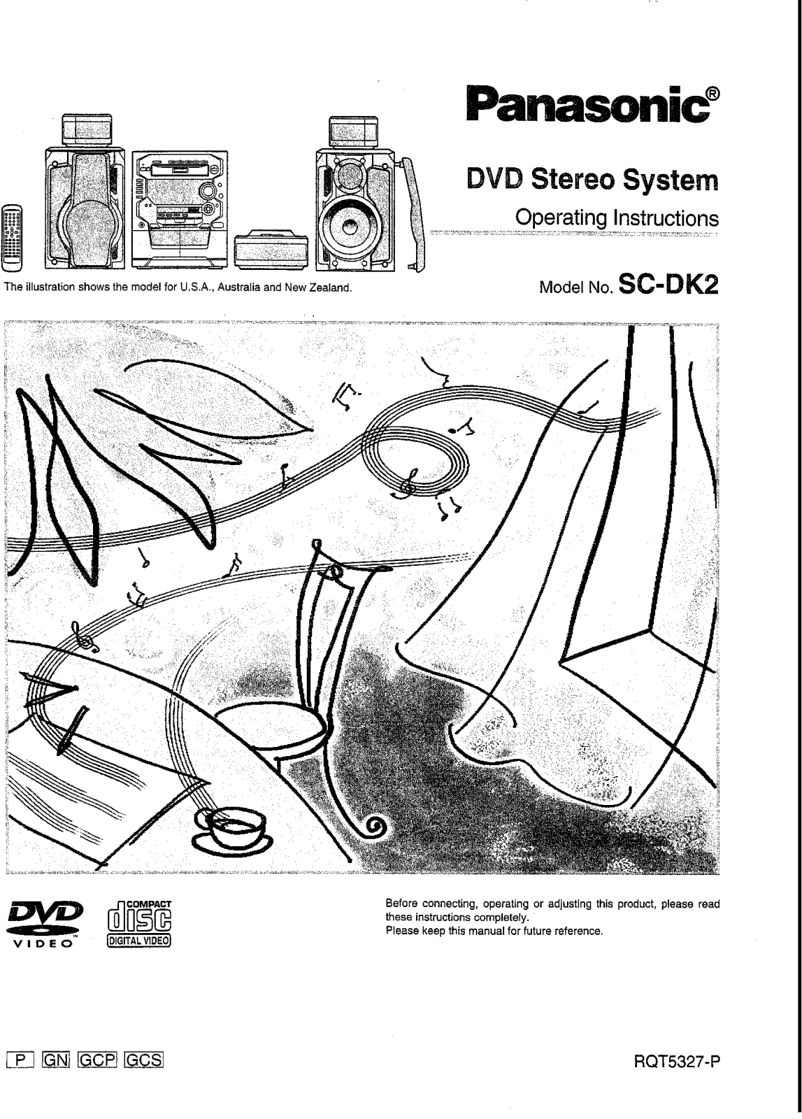Panasonic SC-DK2 User Manual