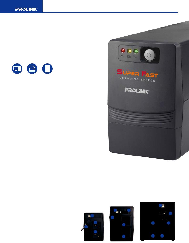 PROLiNK Super Fast Charging Line Interactive User Manual