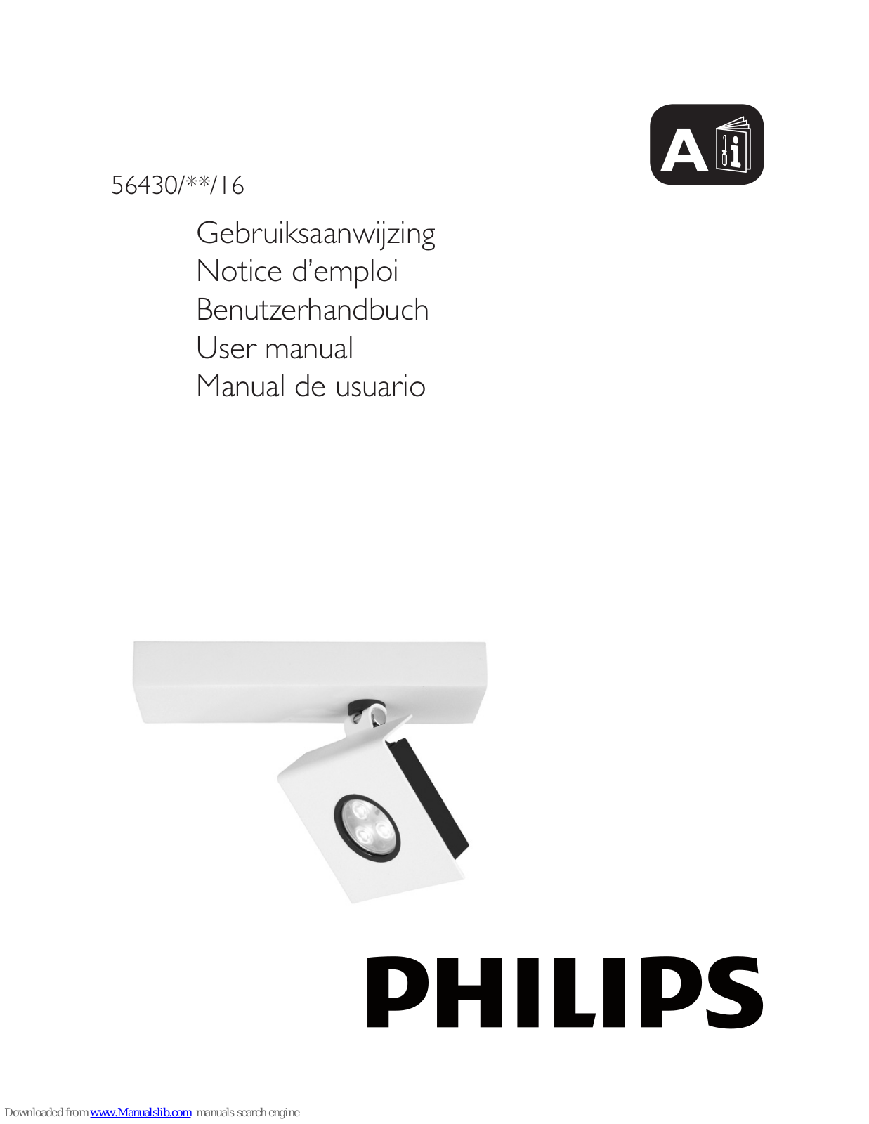 Philips 56430-31-16, 56430-48-16, 56430/**/16 User Manual